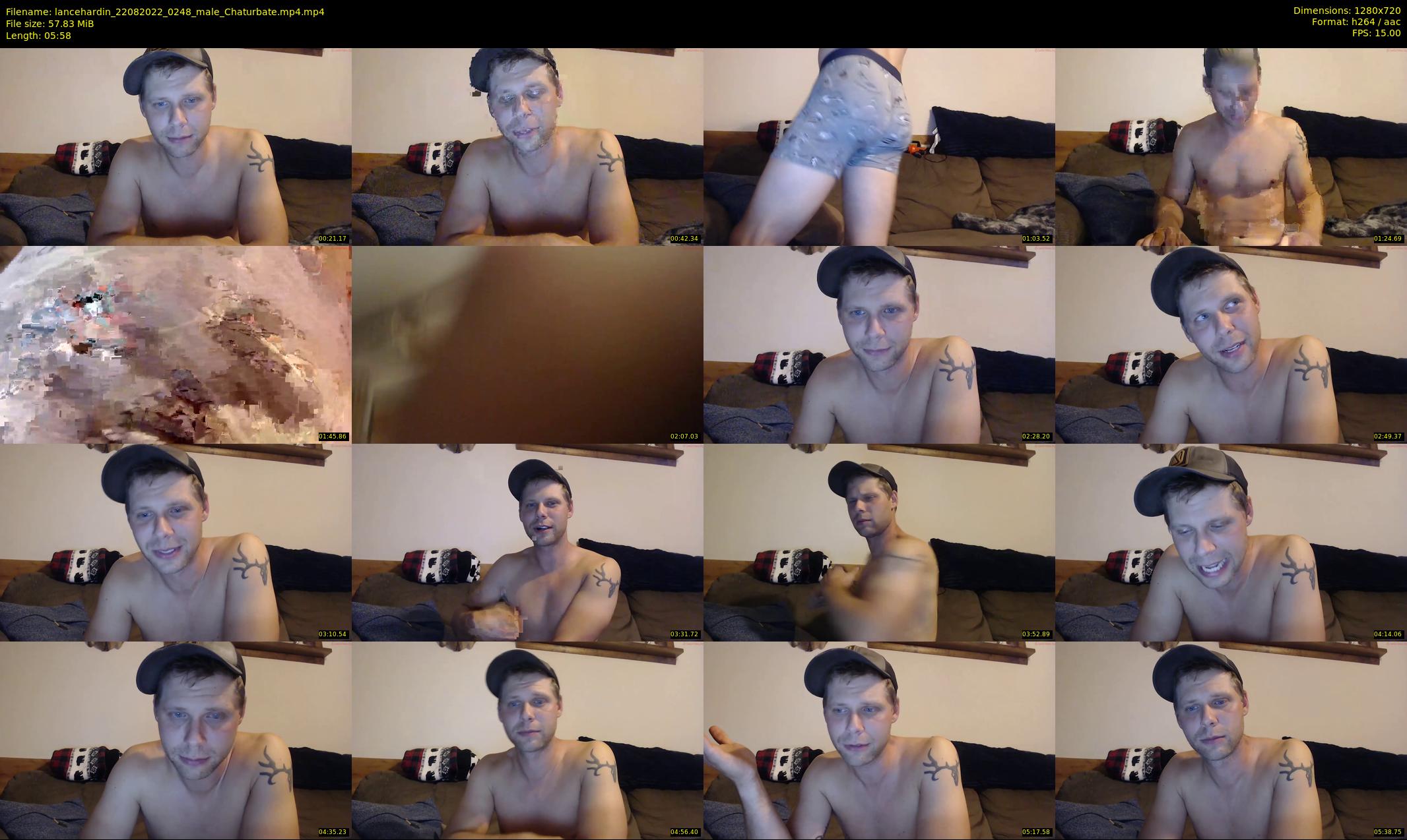 lancehardin — 6 minute Chaturbate male cam show recording, 720p, Aug 22, 2022