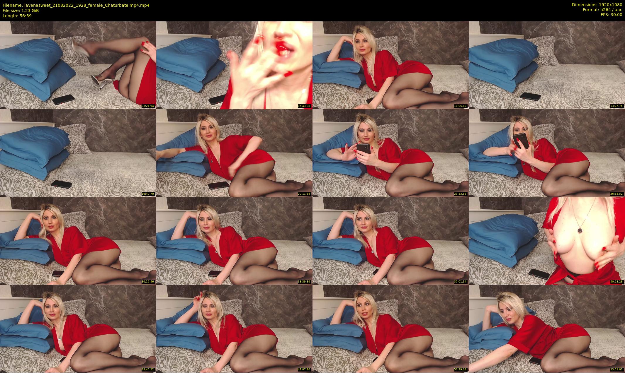 lavenasweet — 57 minute Chaturbate female cam show recording, 1080p, Aug 21, 2022
