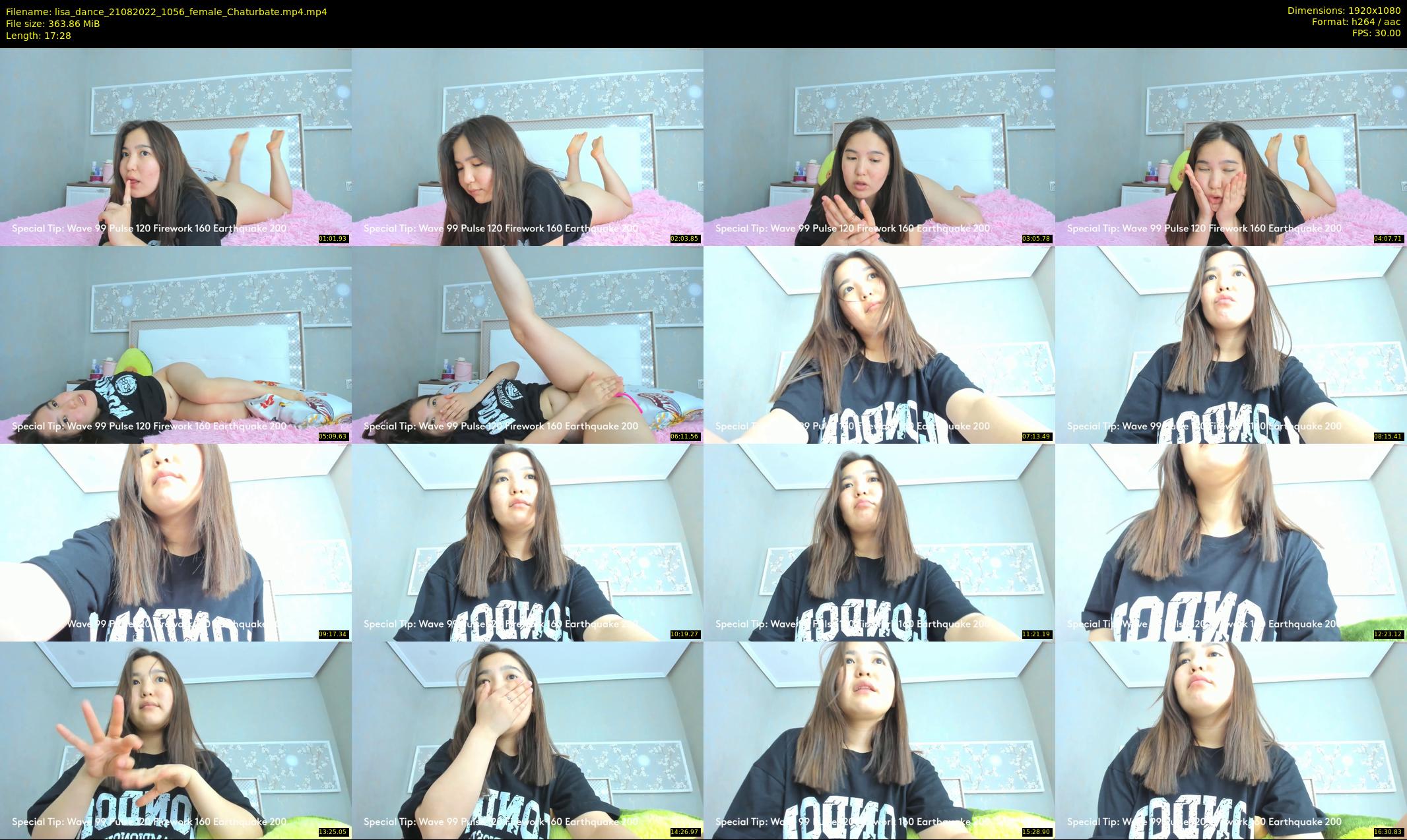 lisa_dance — 18 minute Chaturbate female cam show recording, 1080p, Aug 21, 2022