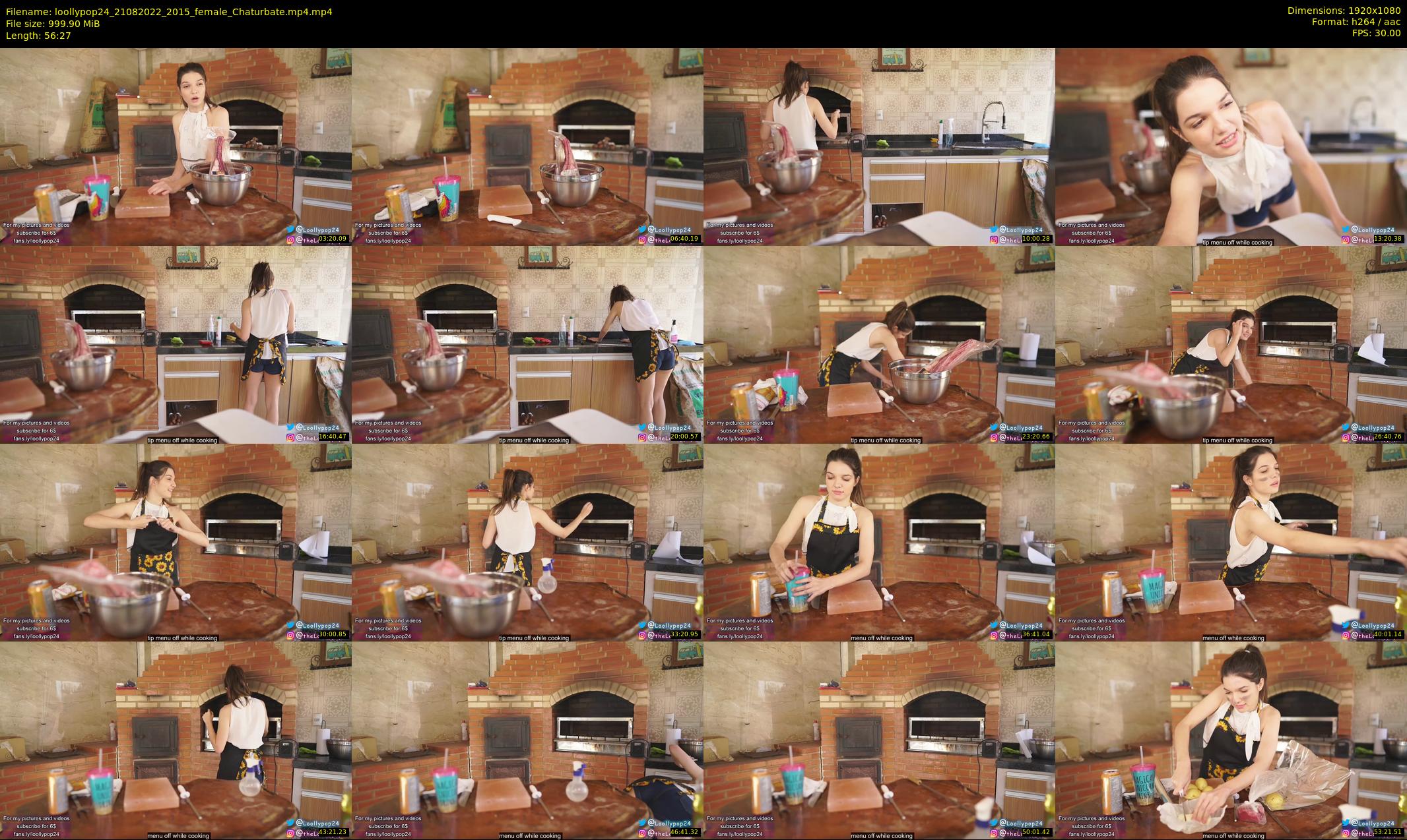 loollypop24 — 57 minute Chaturbate female cam show recording, 1080p, Aug 21, 2022