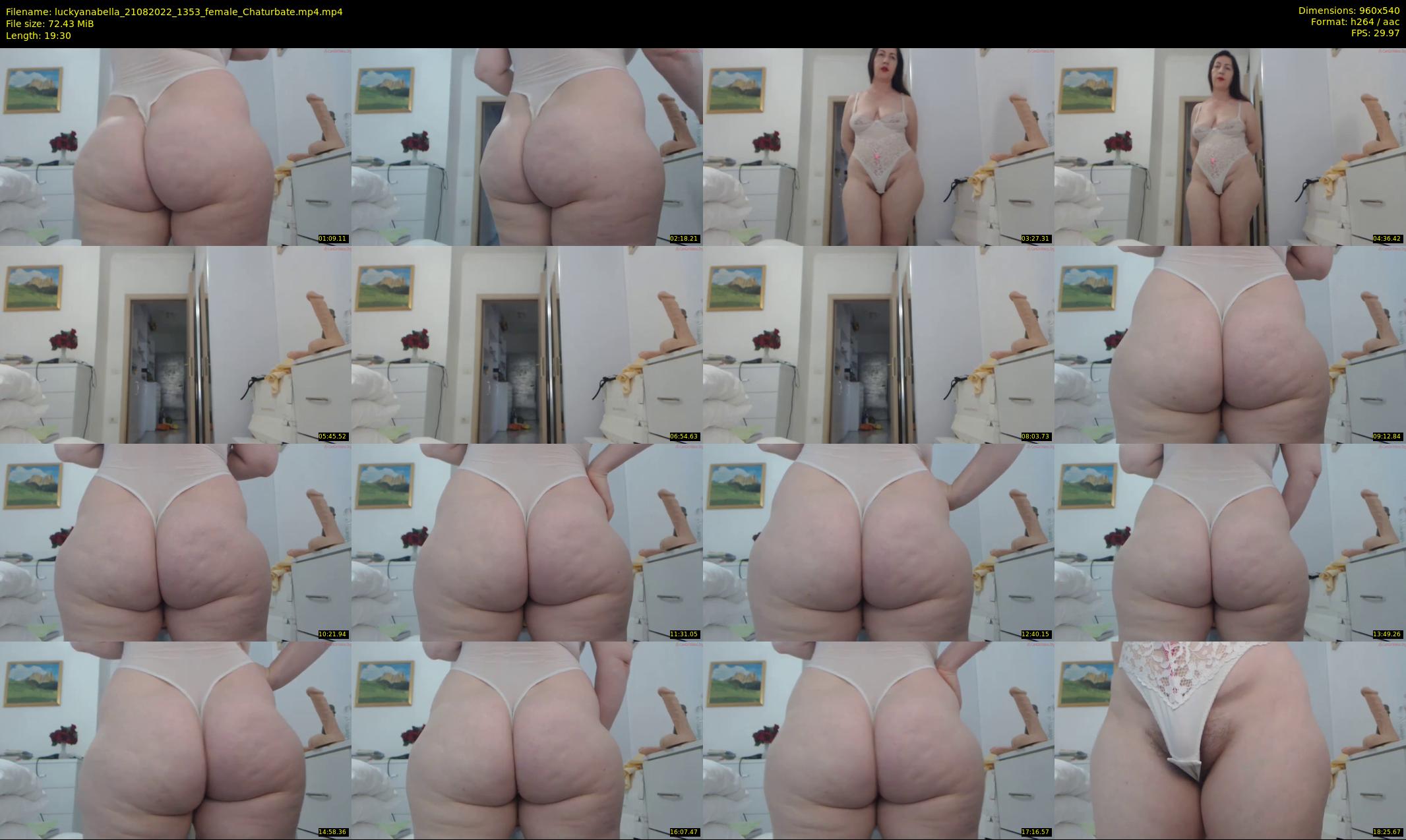 luckyanabella — 20 minute Chaturbate female cam show recording, 480p, Aug 21, 2022