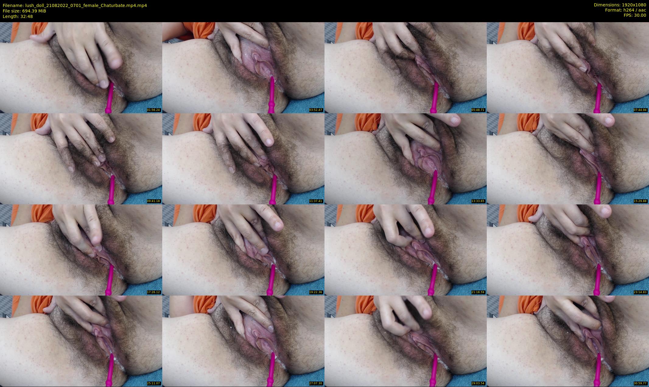 lush_doll — 33 minute Chaturbate female cam show recording, 1080p, Aug 21, 2022