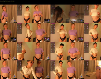 margolori — 25 minute Chaturbate couple cam show recording, 1080p, Aug 22, 2022
