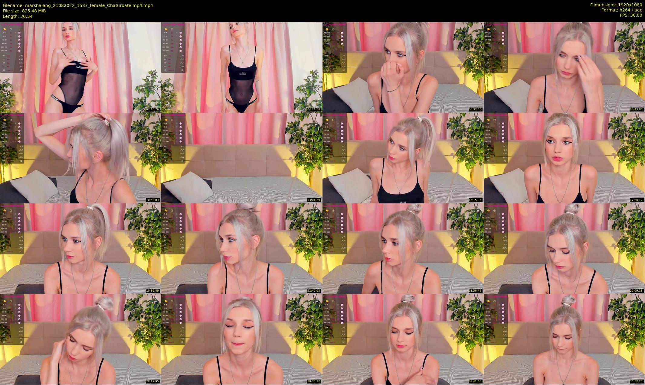 marshalang — 37 minute Chaturbate couple cam show recording, 1080p, Aug 21, 2022