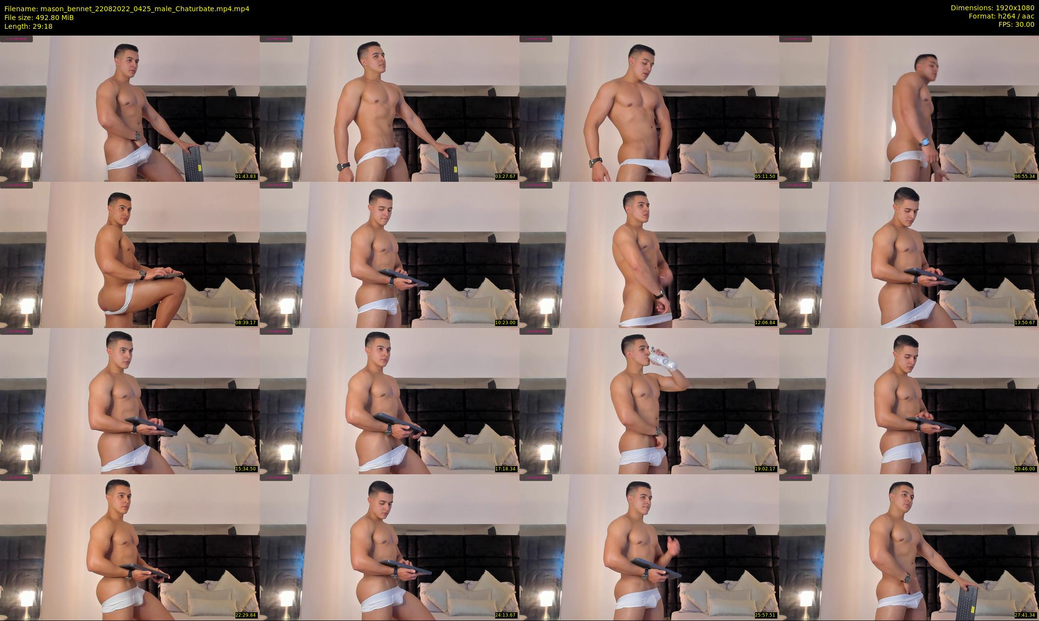 mason_bennet — 30 minute Chaturbate male cam show recording, 1080p, Aug 22, 2022