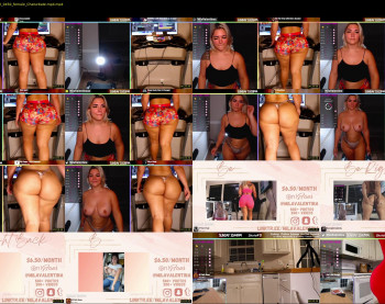 milavalentinax — 55 minute Chaturbate female cam show recording, 1080p, Aug 22, 2022