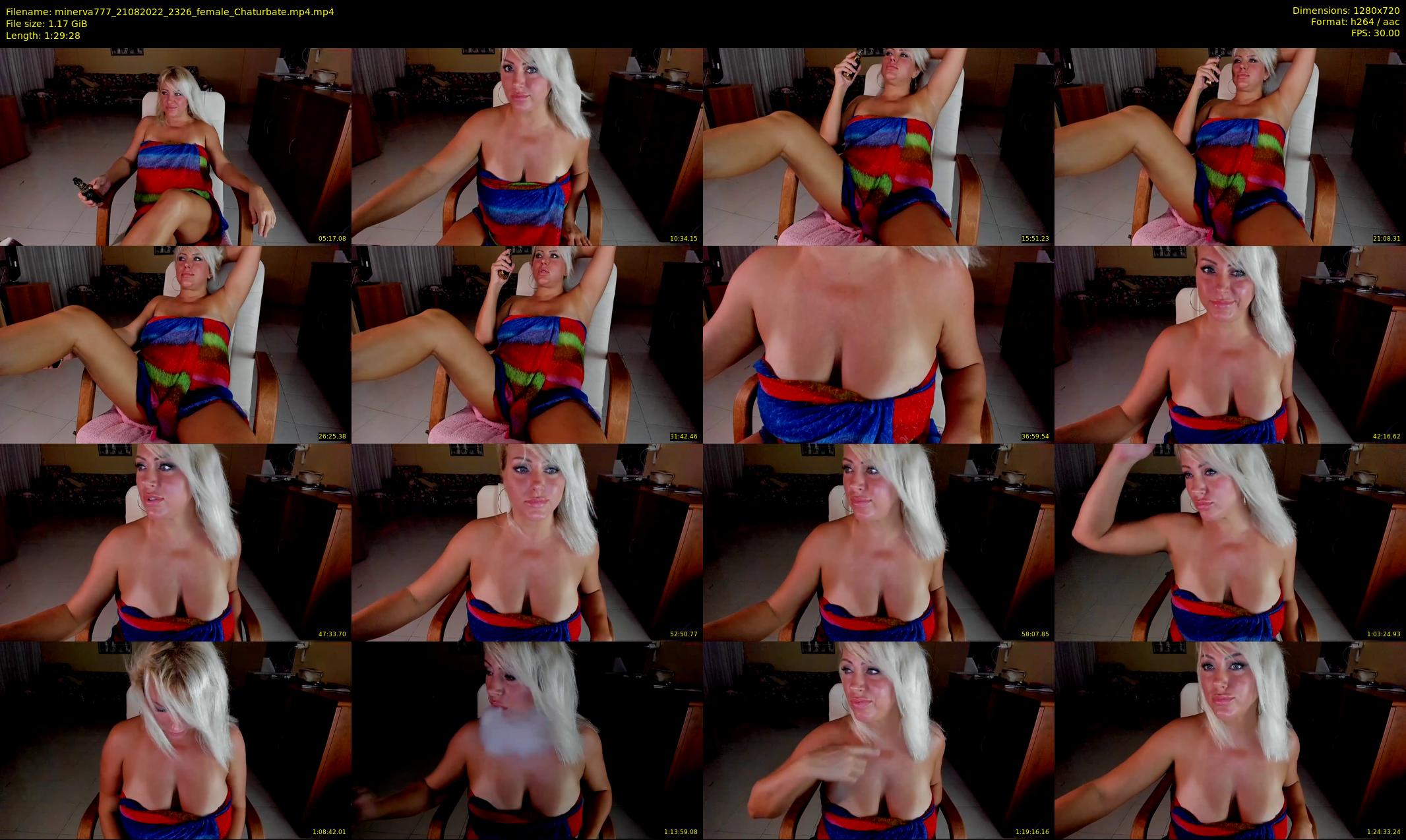 minerva777 — 90 minute Chaturbate female cam show recording, 720p, Aug 21, 2022