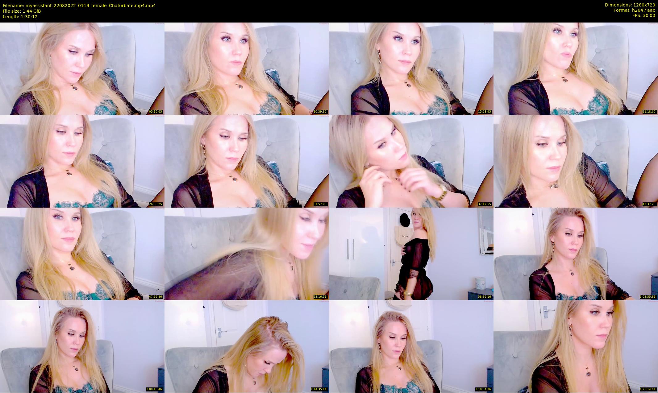 myassistant — 91 minute Chaturbate female cam show recording, 720p, Aug 22, 2022