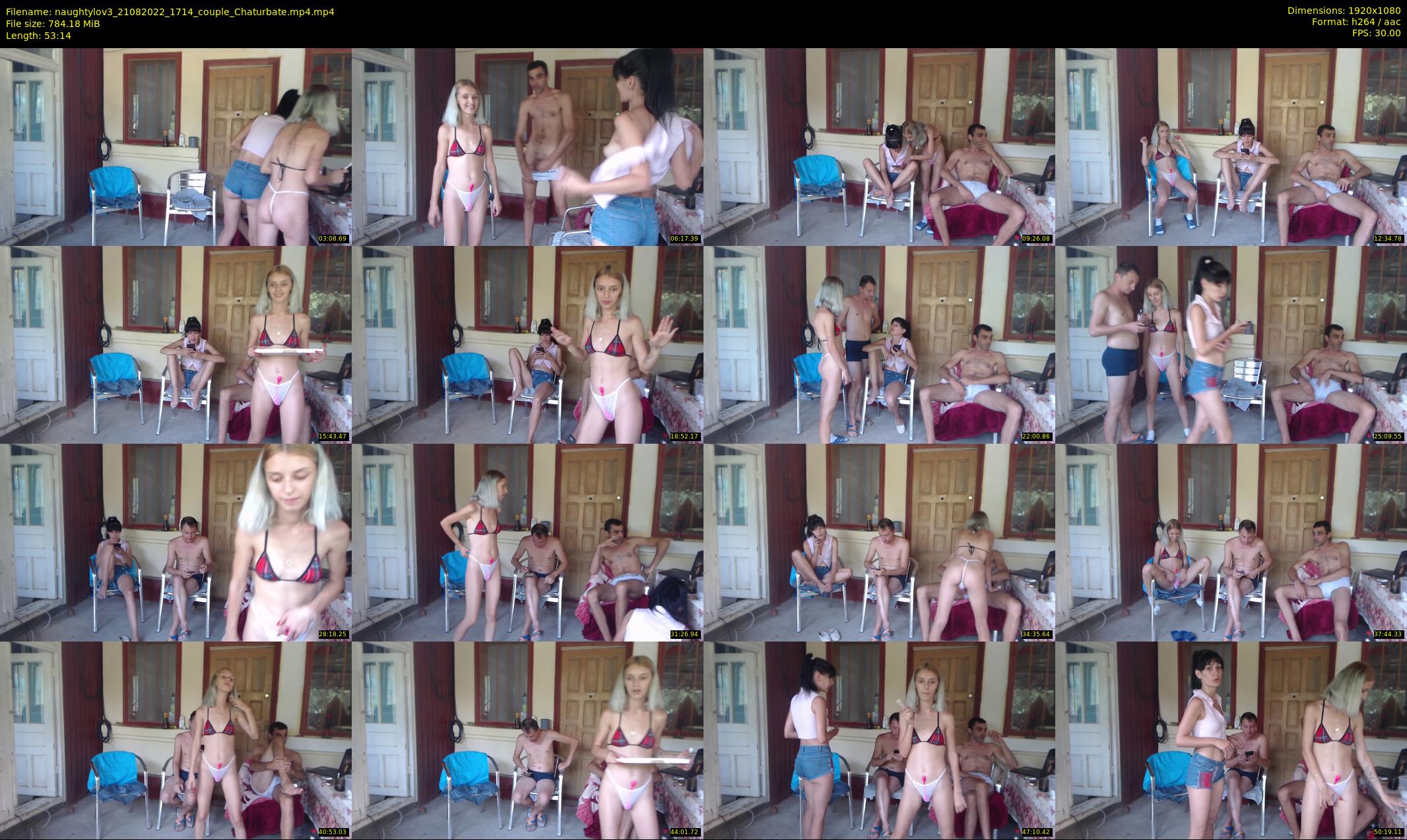 naughtylov3 — 54 minute Chaturbate couple cam show recording, 1080p, Aug 21, 2022