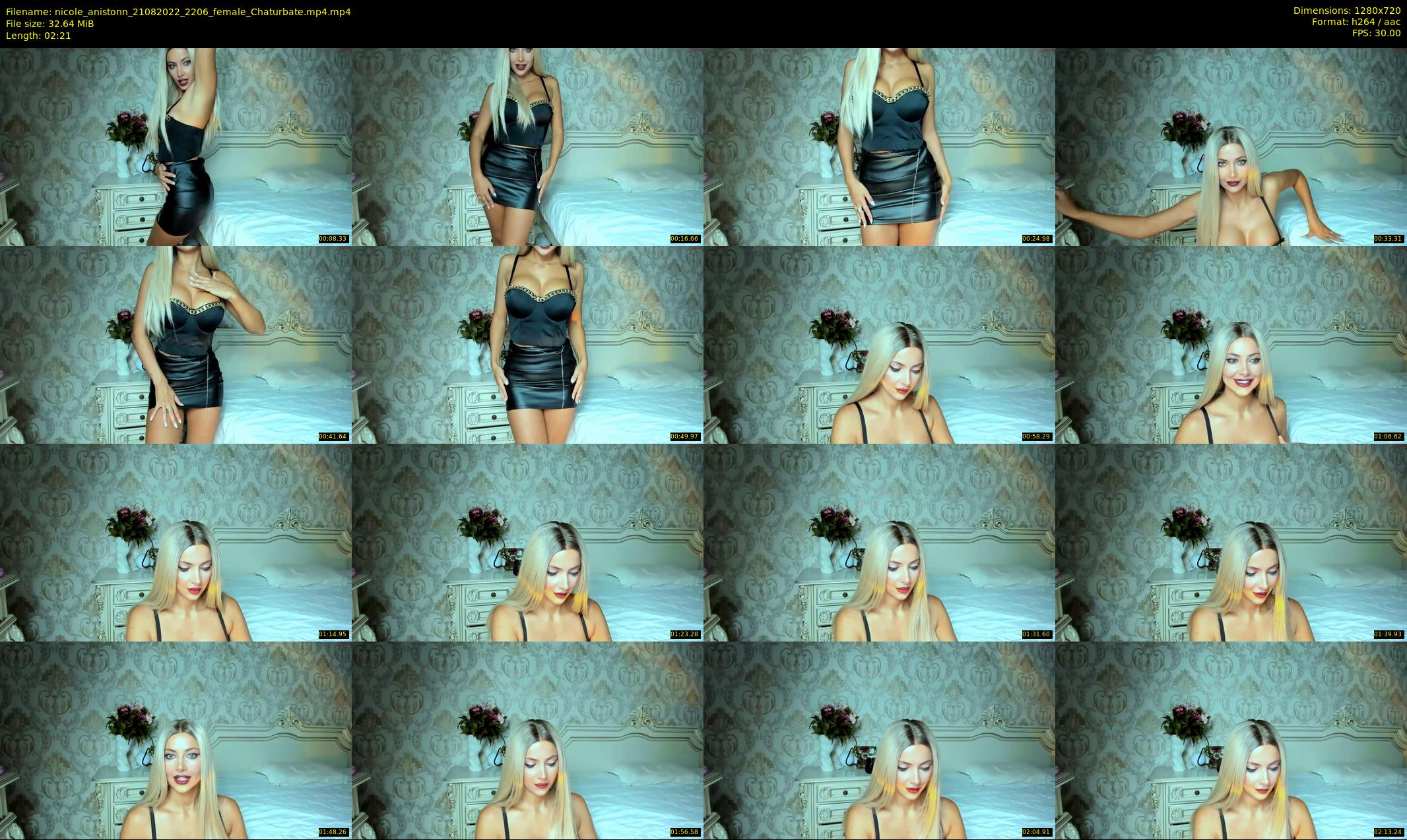 nicole_anistonn — 3 minute Chaturbate female cam show recording, 720p, Aug 21, 2022