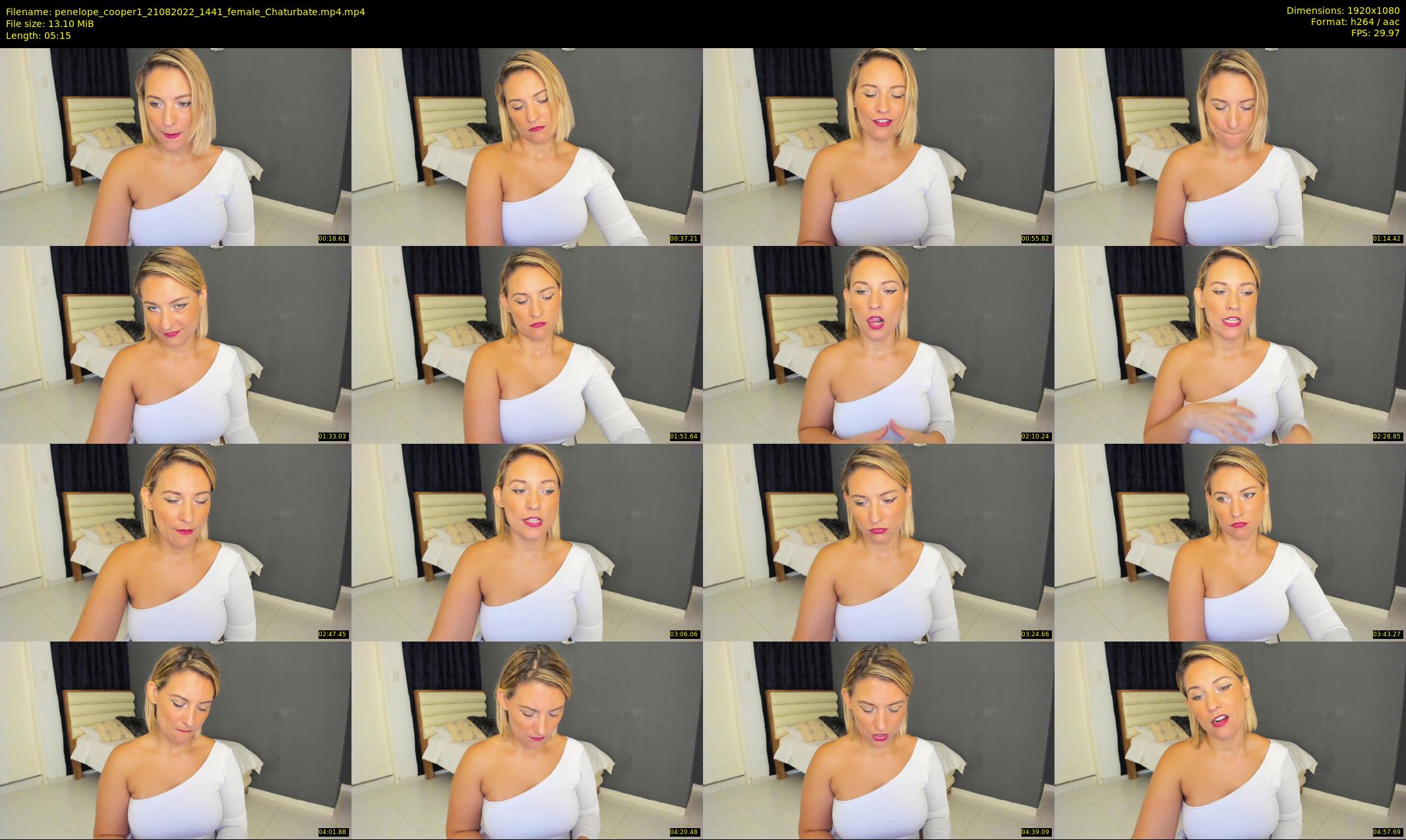 penelope_cooper1 — 6 minute Chaturbate female cam show recording, 1080p, Aug 21, 2022