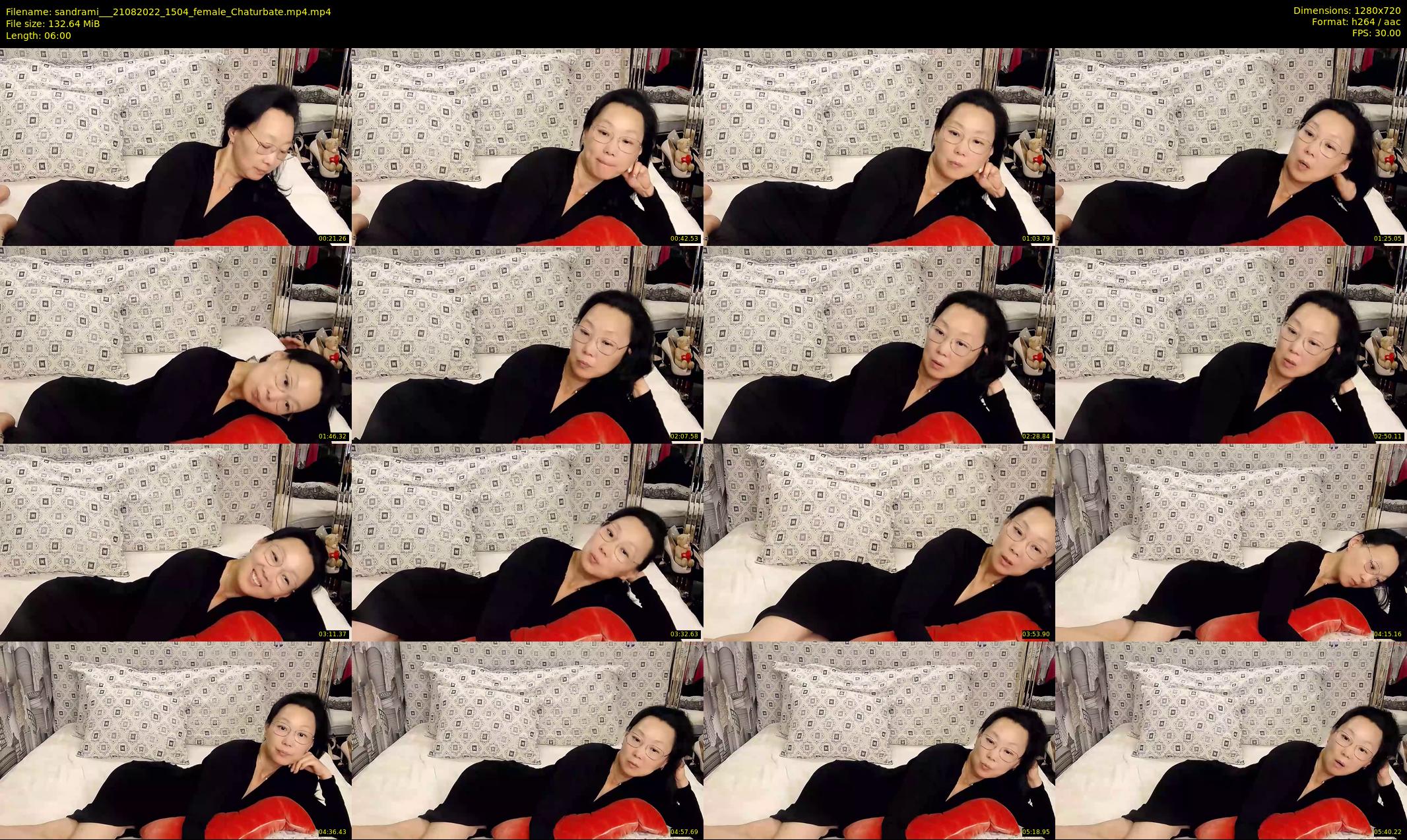 sandrami__ — 6 minute Chaturbate female cam show recording, 720p, Aug 21, 2022