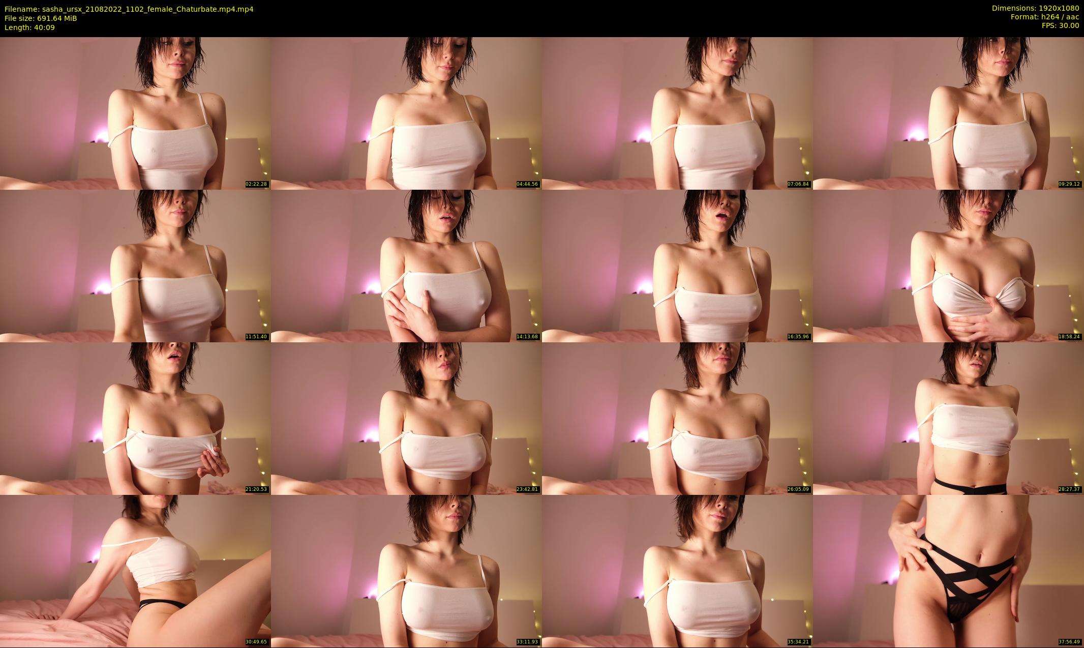 sasha_ursx — 41 minute Chaturbate female cam show recording, 1080p, Aug 21, 2022