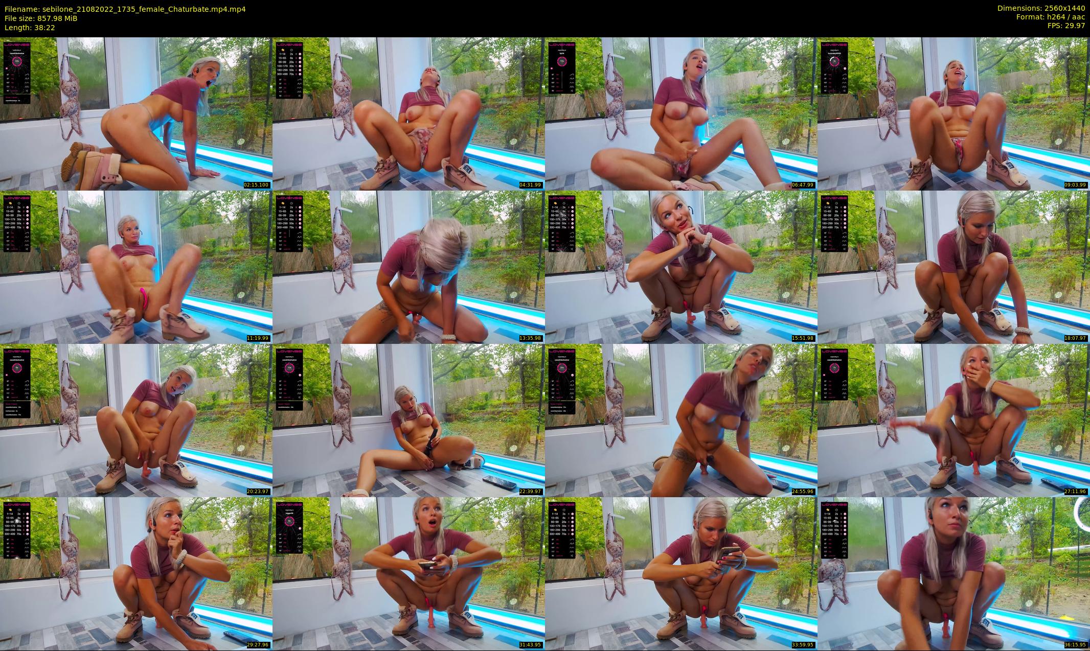 sebilone — 39 minute Chaturbate couple cam show recording, 1080p, Aug 21, 2022