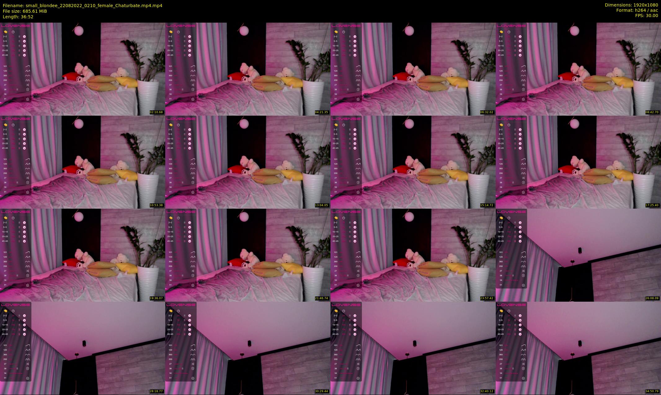 small_blondee — 37 minute Chaturbate female cam show recording, 1080p, Aug 22, 2022