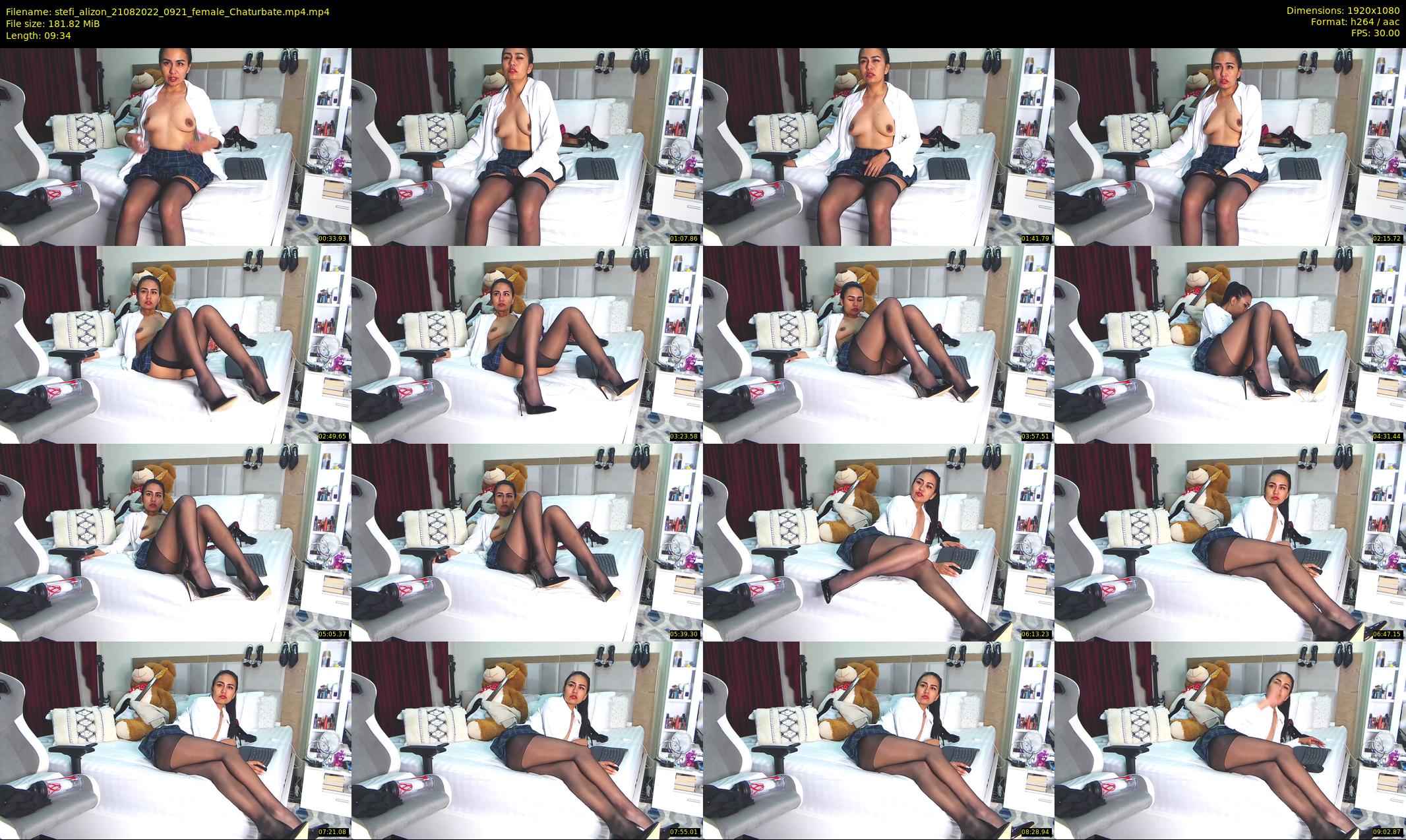 stefi_alizon — 10 minute Chaturbate female cam show recording, 1080p, Aug 21, 2022