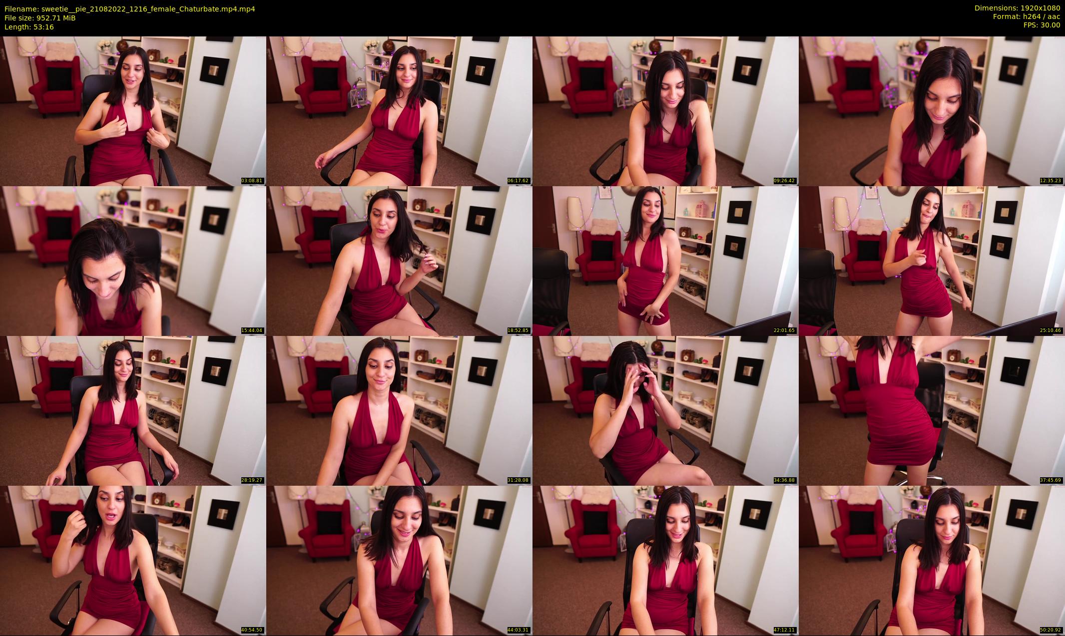 sweetie__pie — 54 minute Chaturbate female cam show recording, 1080p, Aug 21, 2022