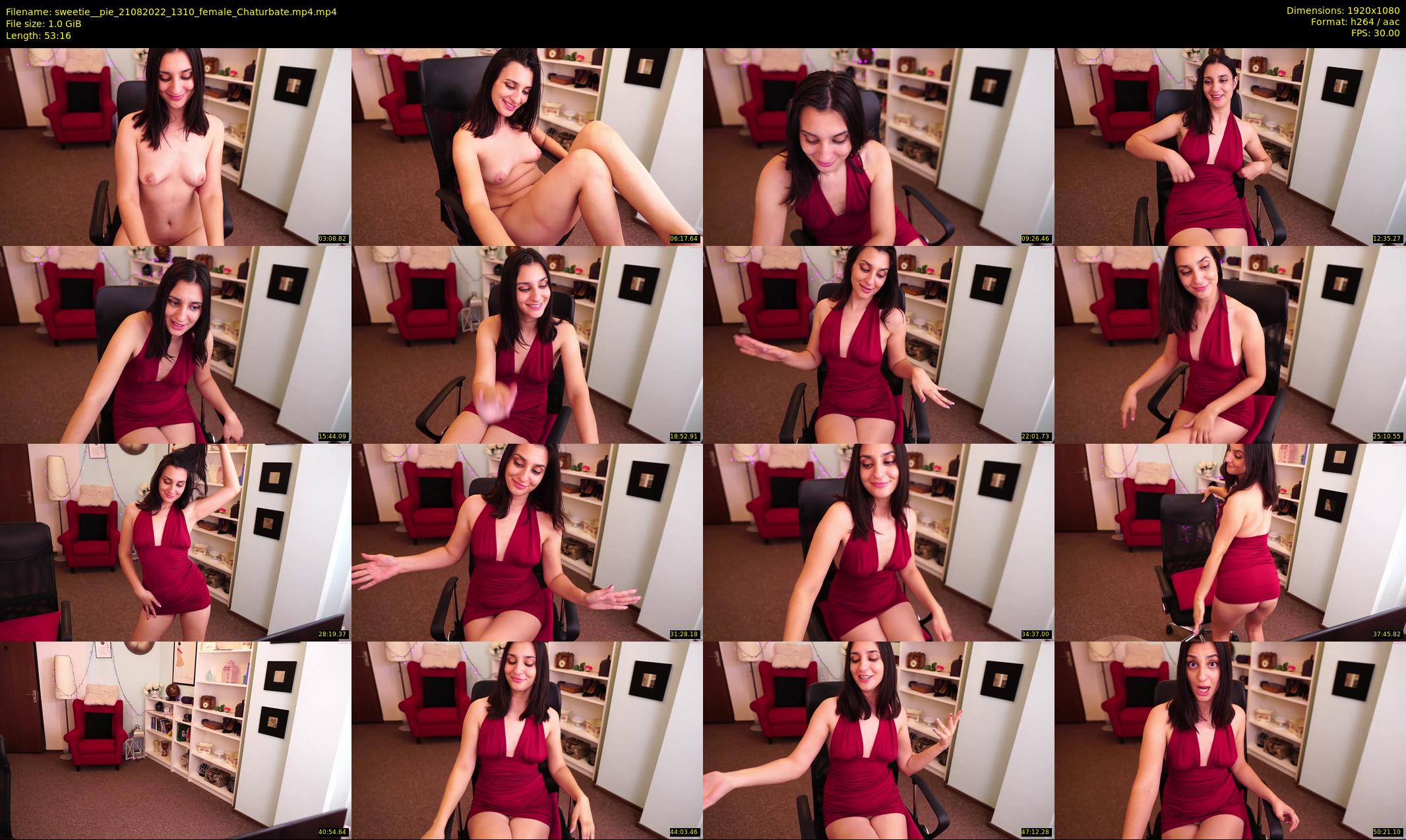 sweetie__pie — 54 minute Chaturbate female cam show recording, 1080p, Aug 21, 2022