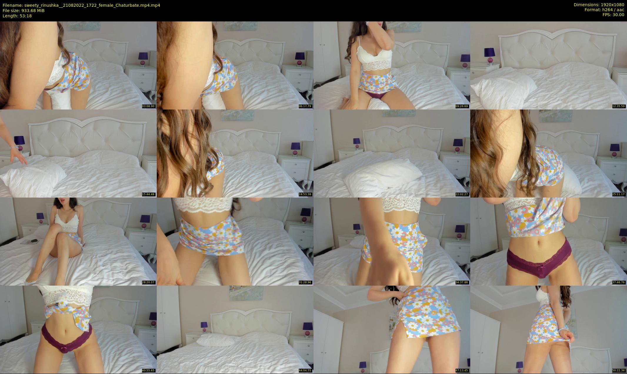 sweety_rinushka_ — 54 minute Chaturbate female cam show recording, 1080p, Aug 21, 2022