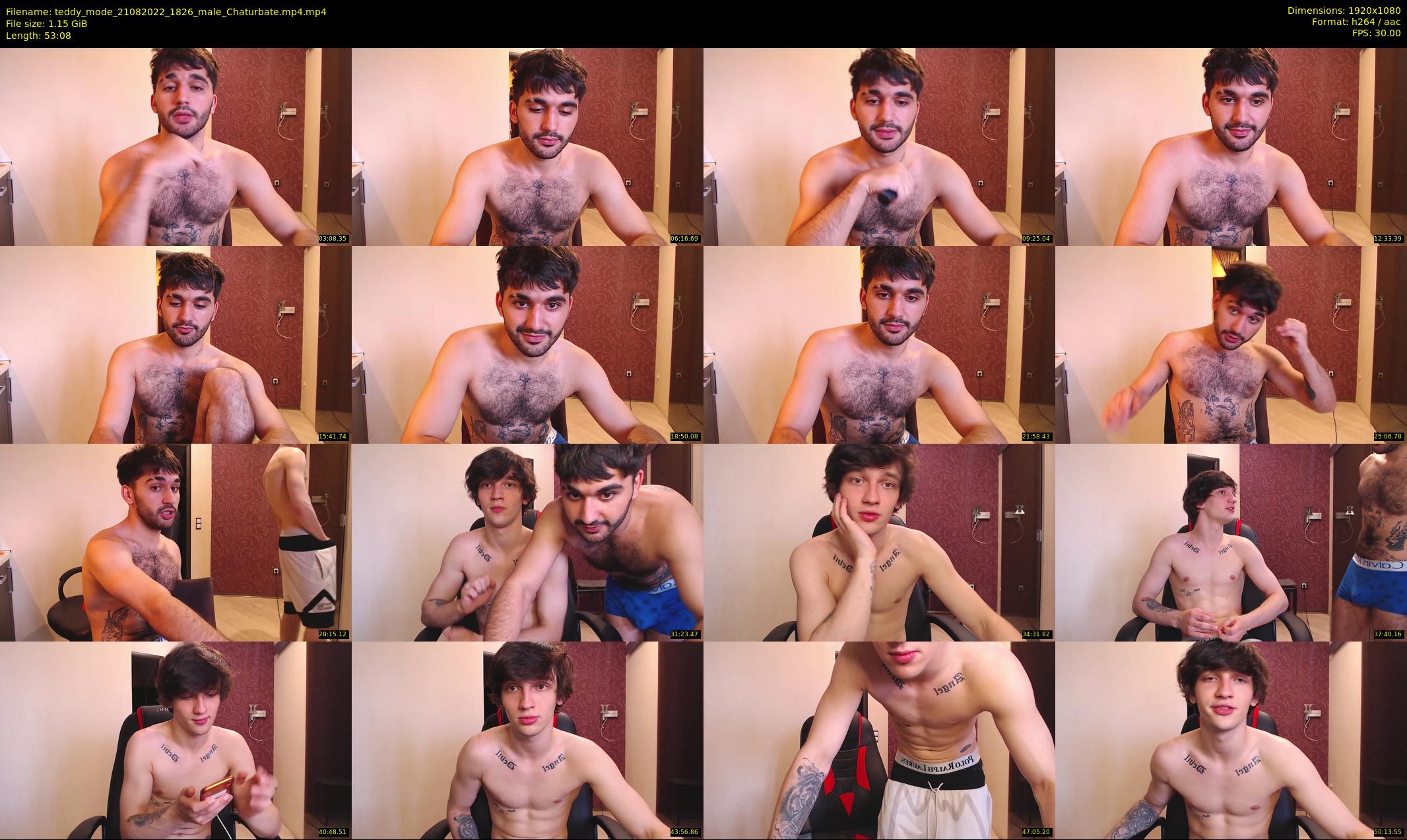 teddy_mode — 54 minute Chaturbate couple cam show recording, 1080p, Aug 21, 2022