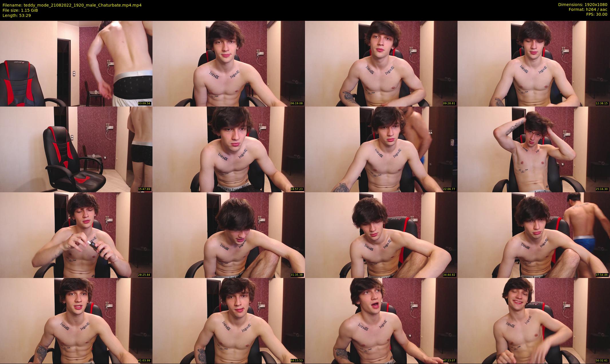 teddy_mode — 54 minute Chaturbate couple cam show recording, 1080p, Aug 21, 2022