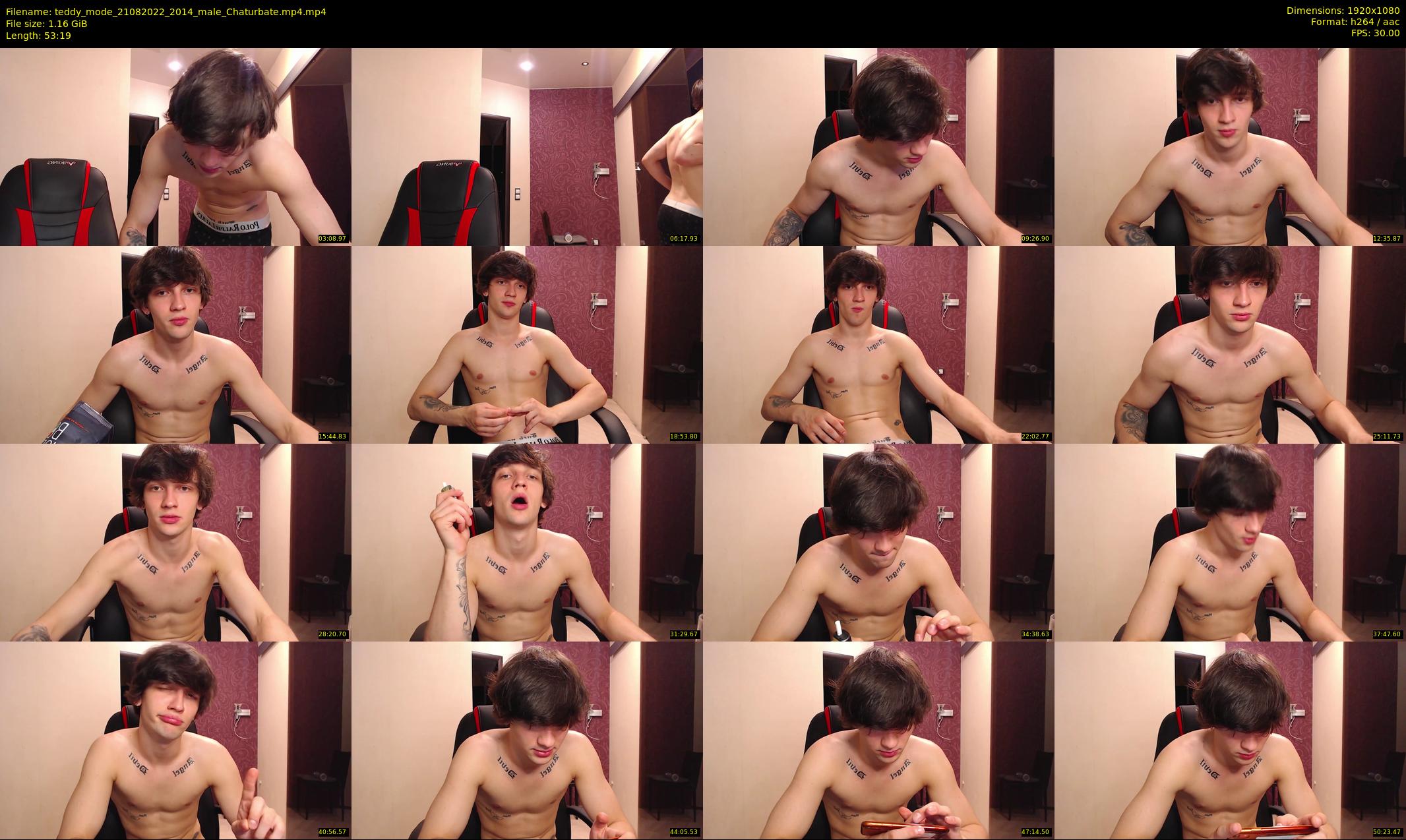 teddy_mode — 54 minute Chaturbate couple cam show recording, 1080p, Aug 21, 2022