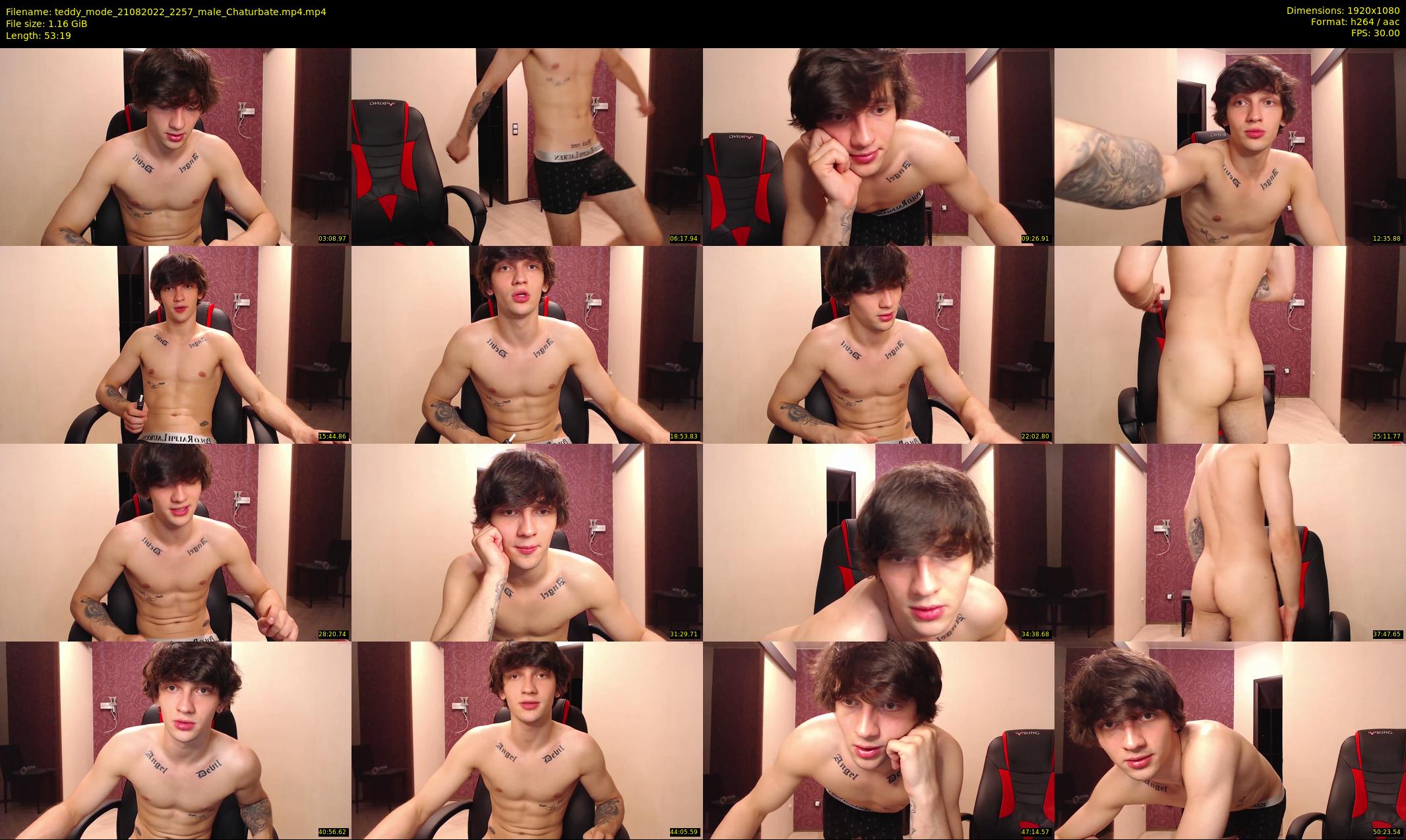 teddy_mode — 54 minute Chaturbate couple cam show recording, 1080p, Aug 21, 2022