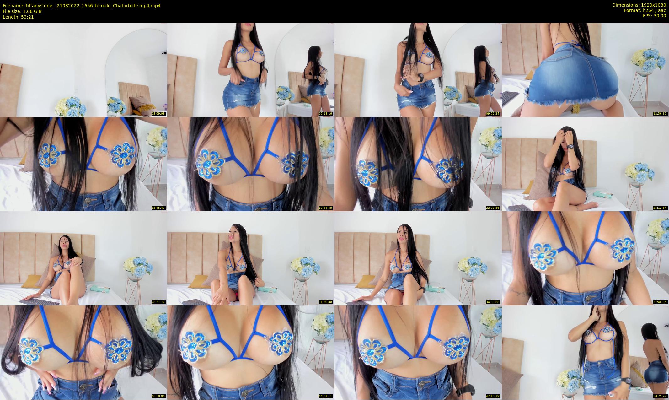 tiffanystone_ — 54 minute Chaturbate female cam show recording, 1080p, Aug 21, 2022
