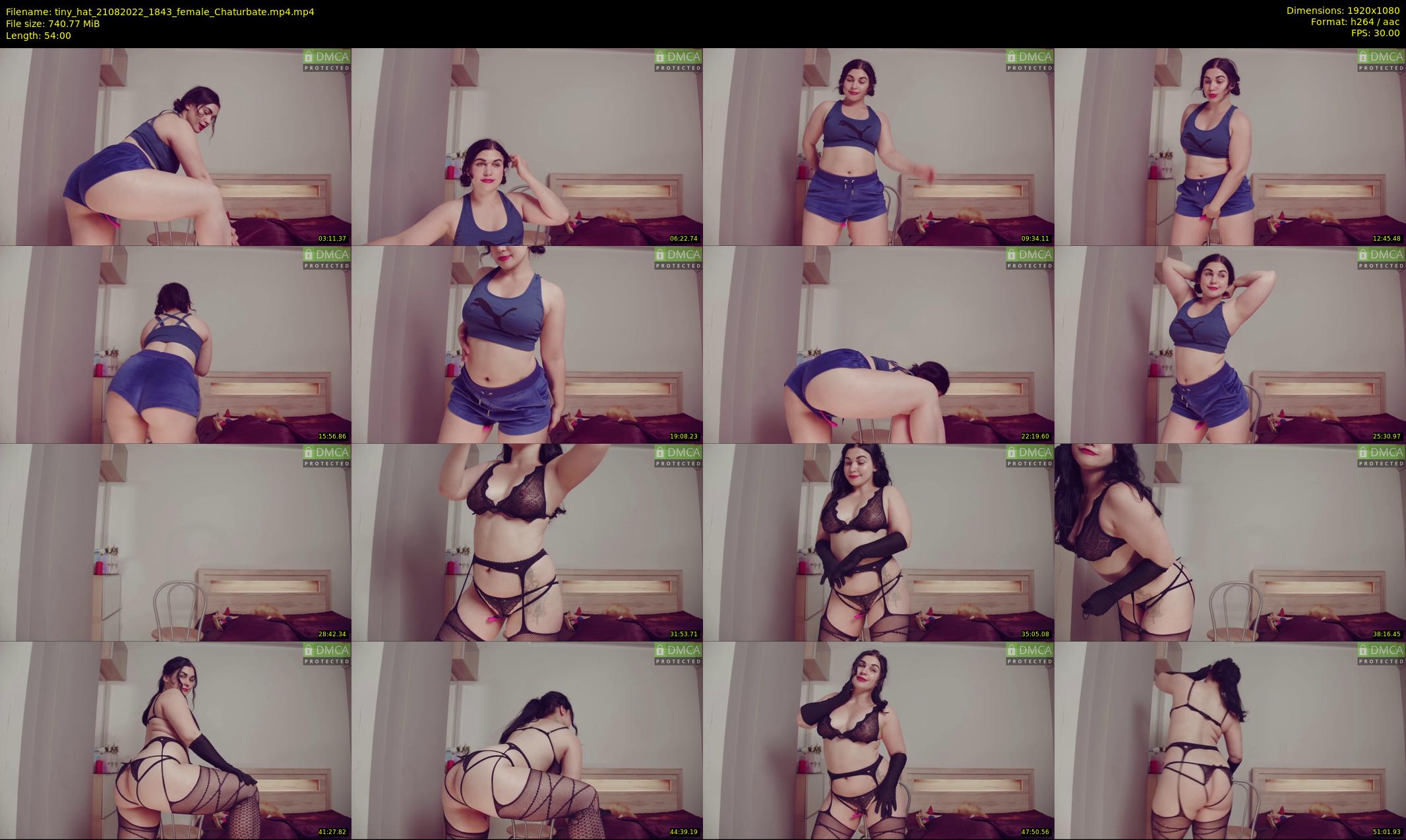 tiny_hat — 54 minute Chaturbate female cam show recording, 1080p, Aug 21, 2022