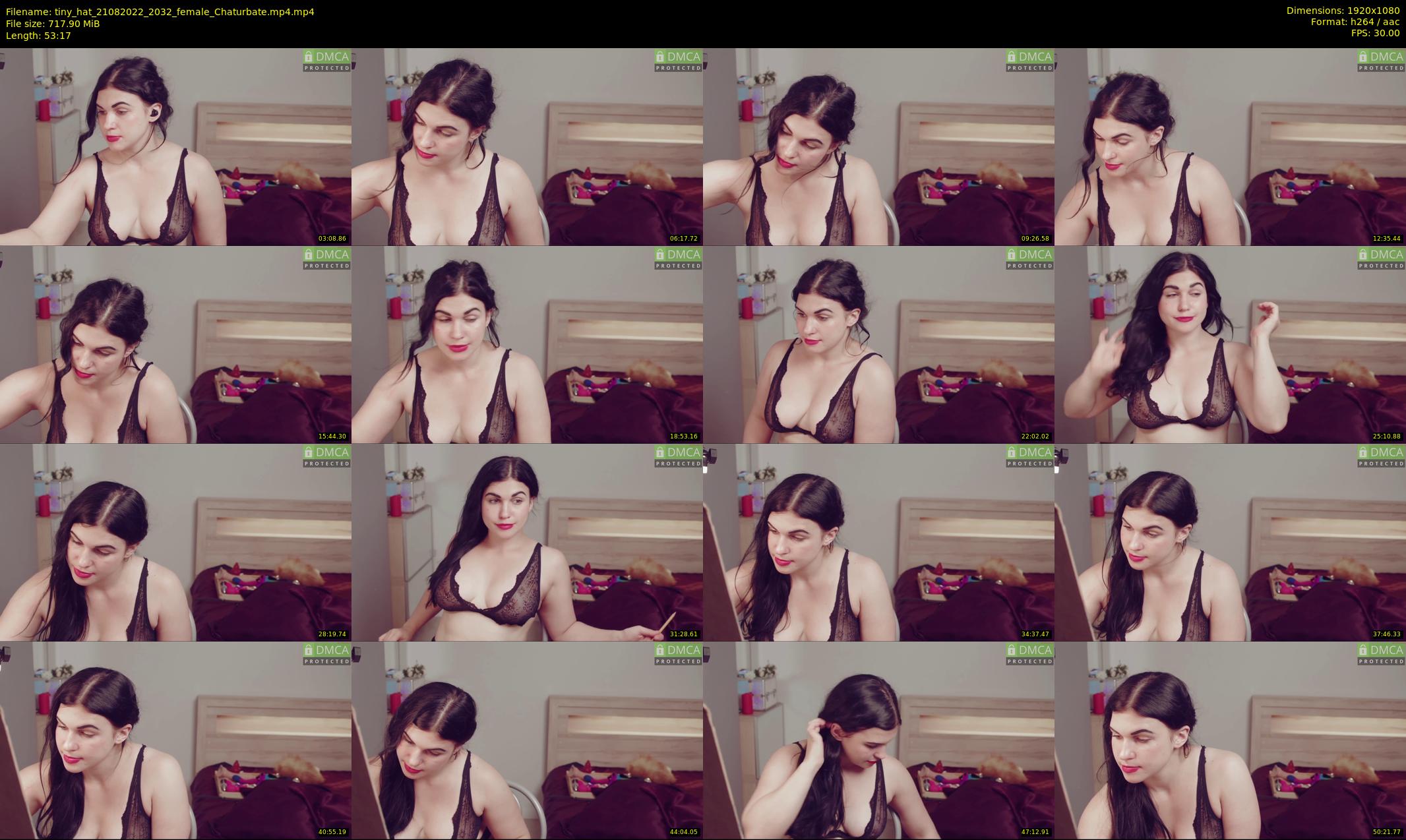 tiny_hat — 54 minute Chaturbate female cam show recording, 1080p, Aug 21, 2022