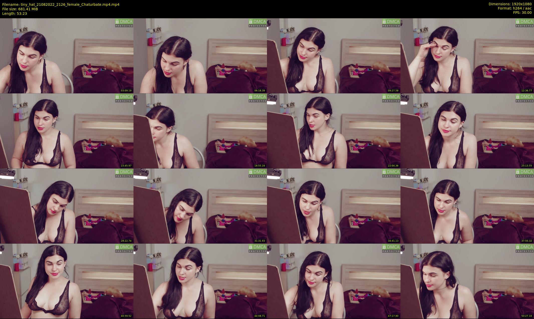 tiny_hat — 54 minute Chaturbate female cam show recording, 1080p, Aug 21, 2022