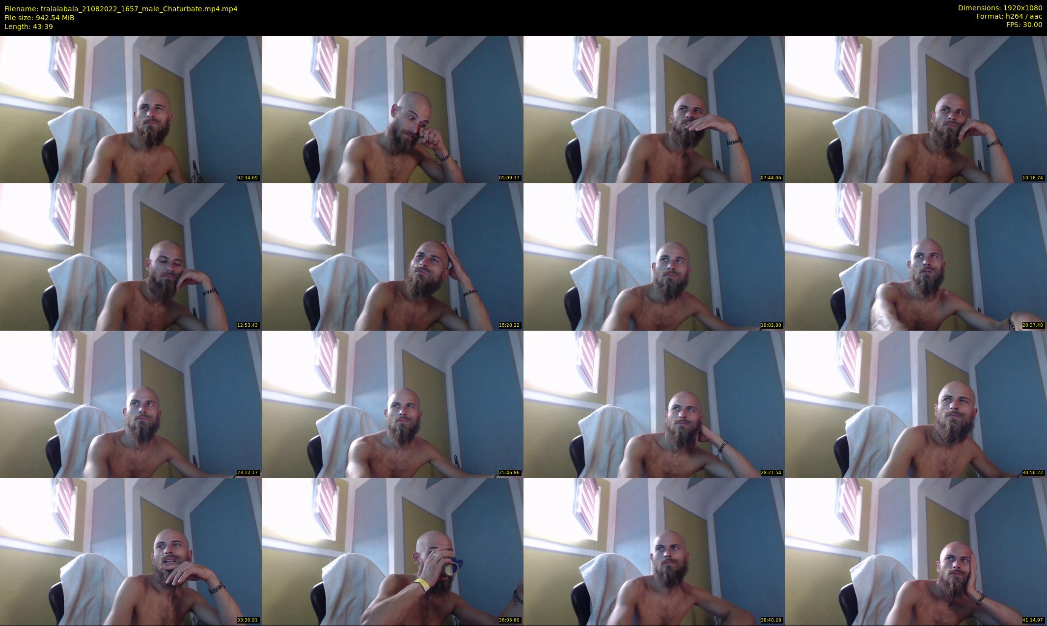 tralalabala — 44 minute Chaturbate male cam show recording, 1080p, Aug 21, 2022