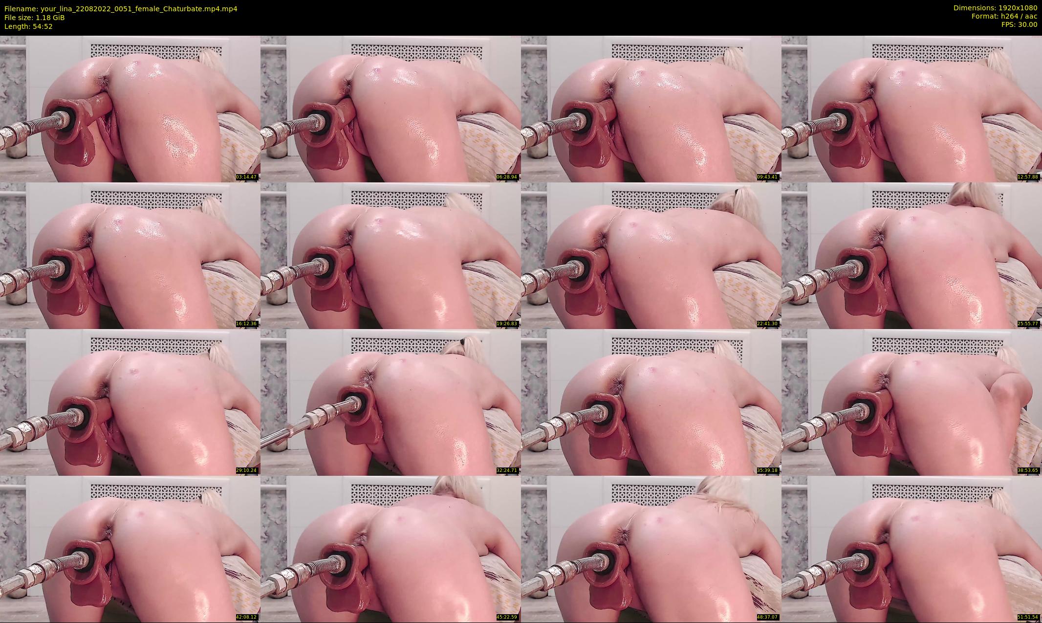 your_lina — 55 minute Chaturbate female cam show recording, 1080p, Aug 22, 2022