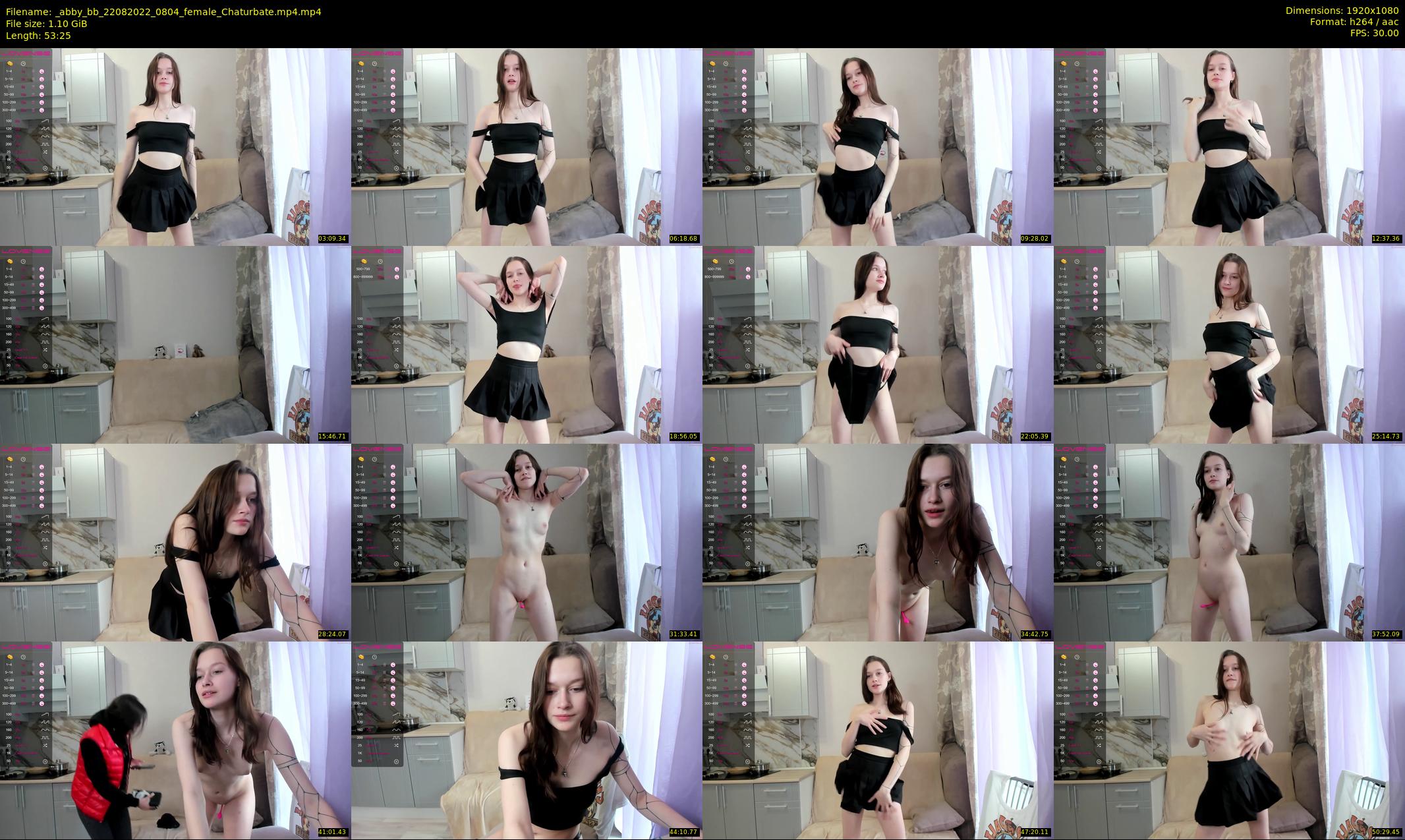 _abby_bb — 54 minute Chaturbate female cam show recording, 1080p, Aug 22, 2022