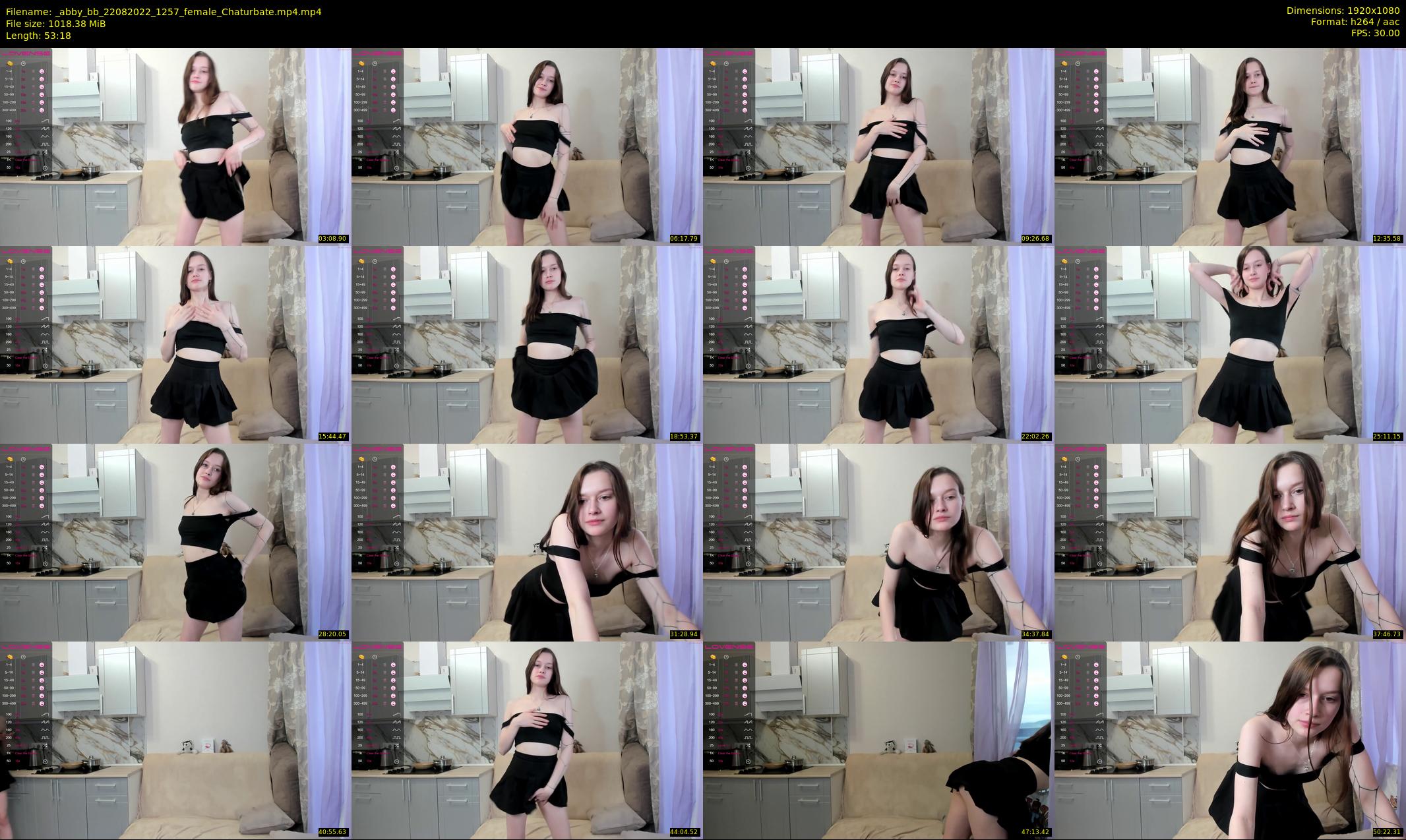 _abby_bb — 54 minute Chaturbate female cam show recording, 1080p, Aug 22, 2022