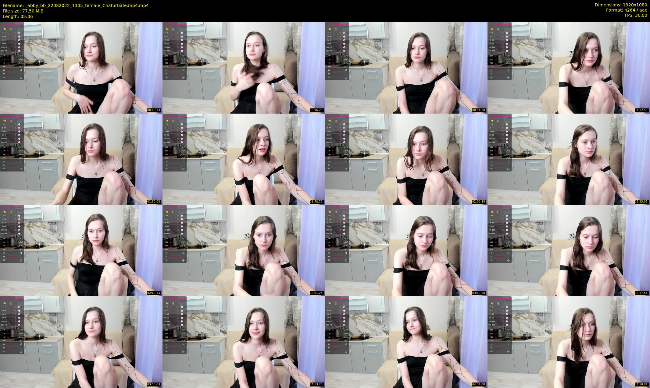 _abby_bb — 6 minute Chaturbate female cam show recording, 1080p, Aug 22, 2022
