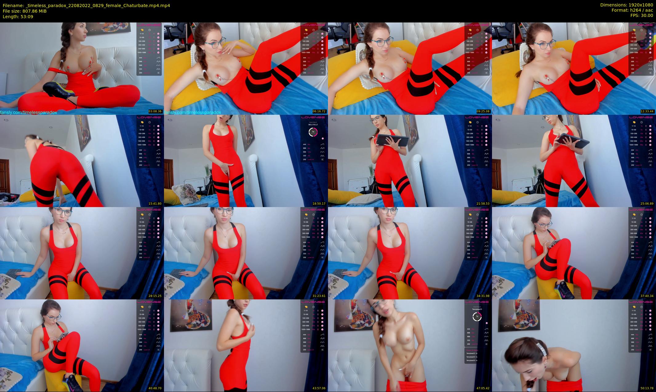 _timeless_paradox — 54 minute Chaturbate female cam show recording, 1080p, Aug 22, 2022