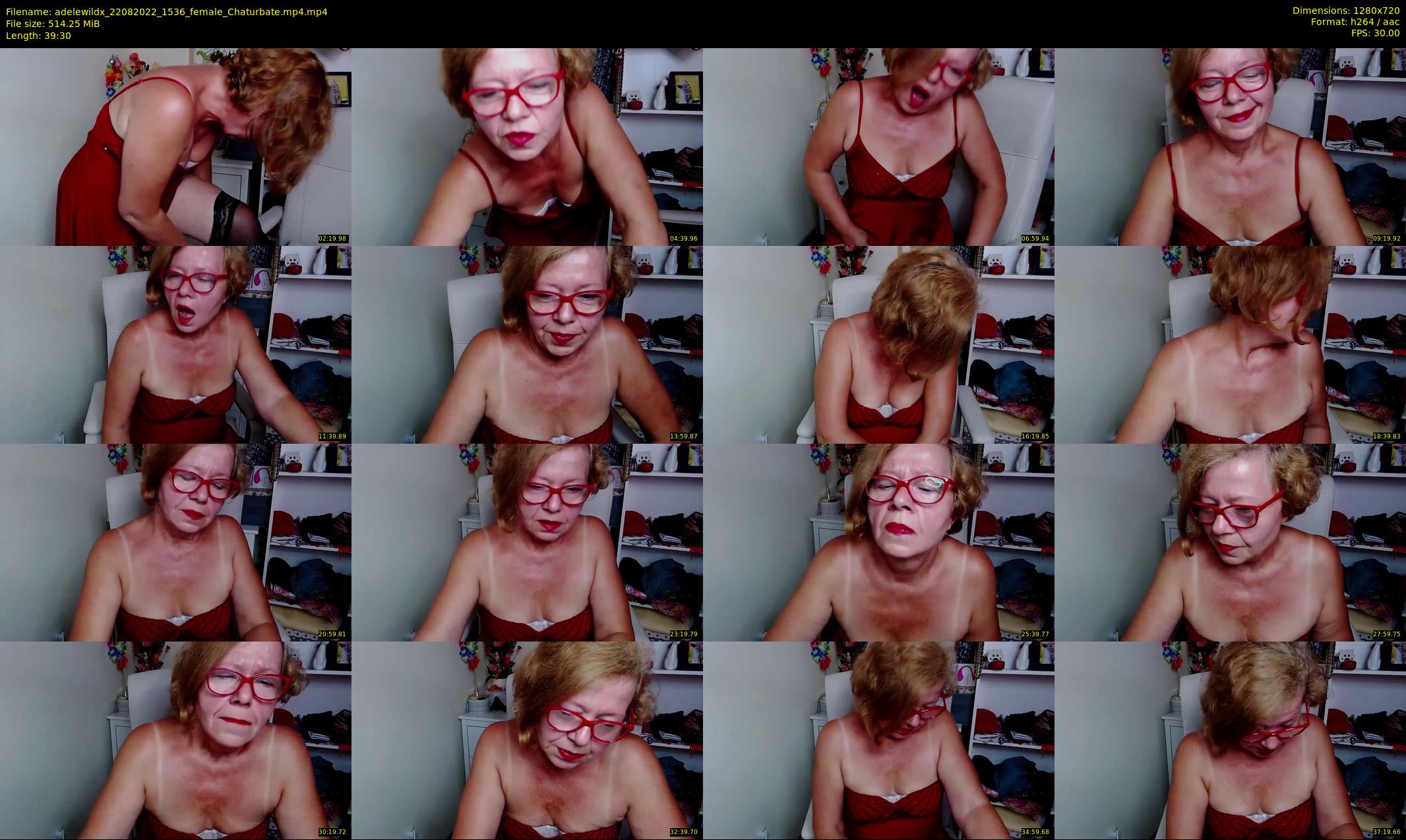 adelewildx — 40 minute Chaturbate female cam show recording, 720p, Aug 22, 2022