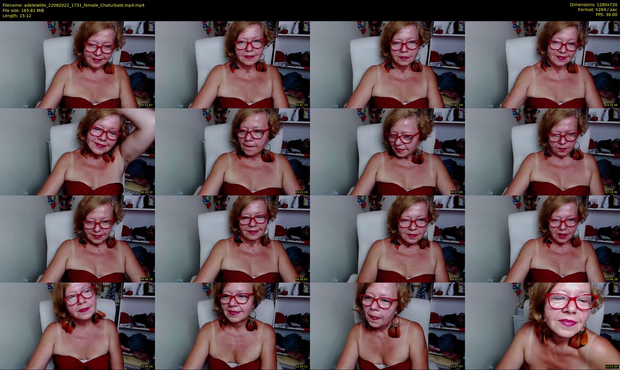 adelewildx — 16 minute Chaturbate female cam show recording, 720p, Aug 22, 2022