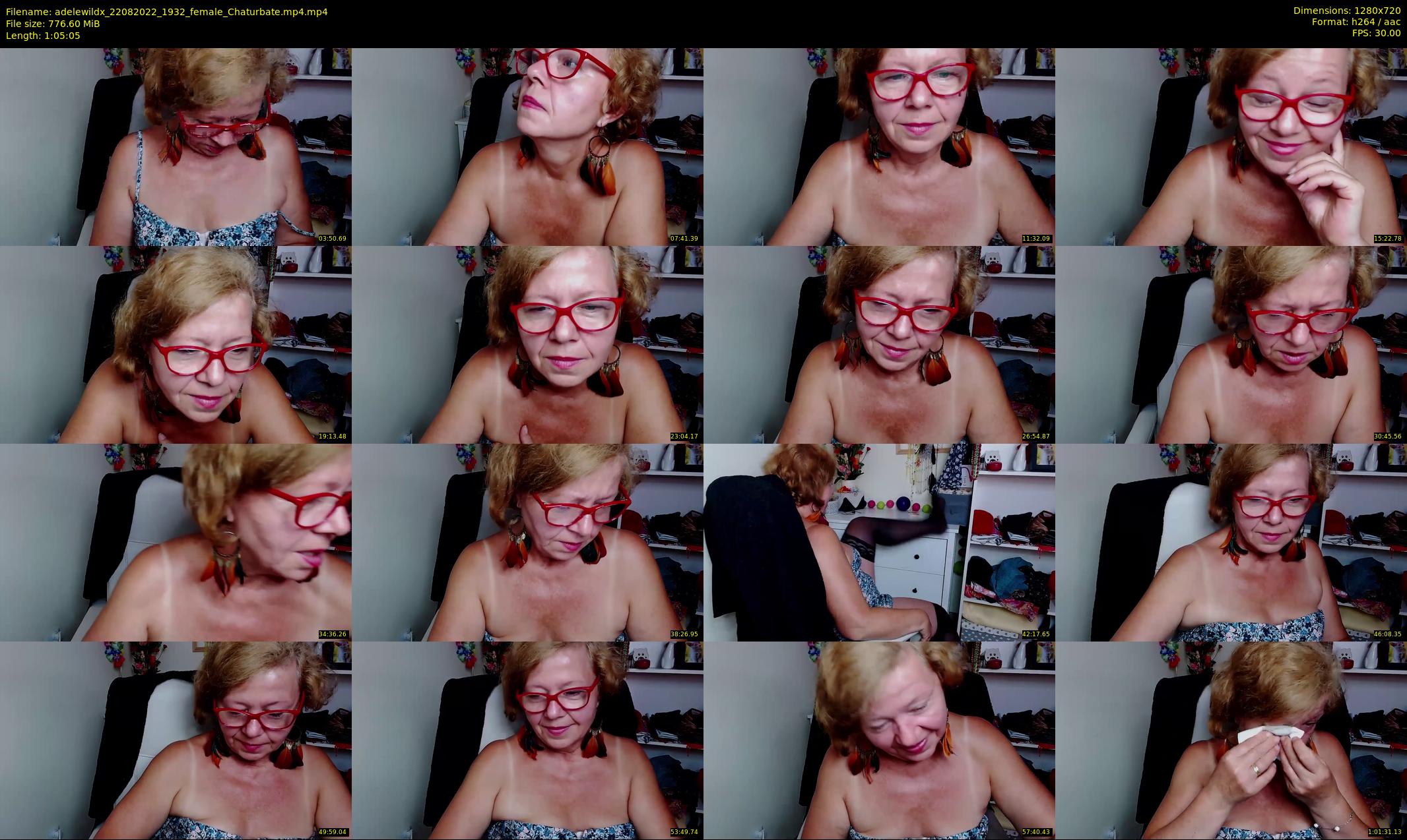 adelewildx — 66 minute Chaturbate female cam show recording, 720p, Aug 22, 2022