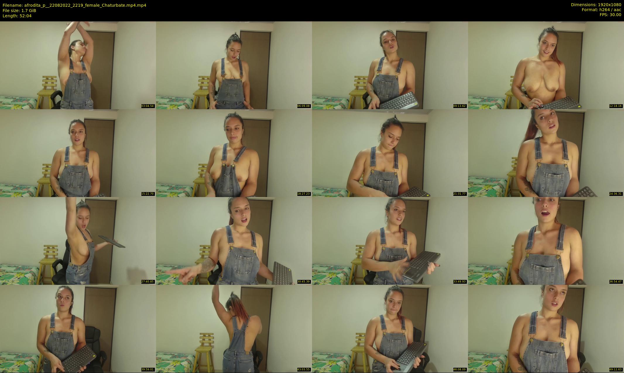 afrodita_p_ — 53 minute Chaturbate female cam show recording, 1080p, Aug 22, 2022