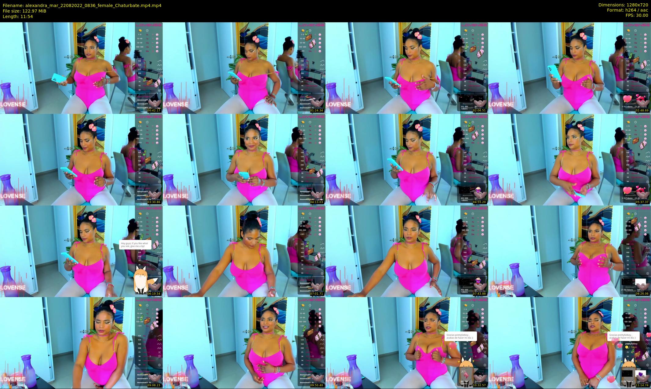 alexandra_mar — 12 minute Chaturbate female cam show recording, 720p, Aug 22, 2022