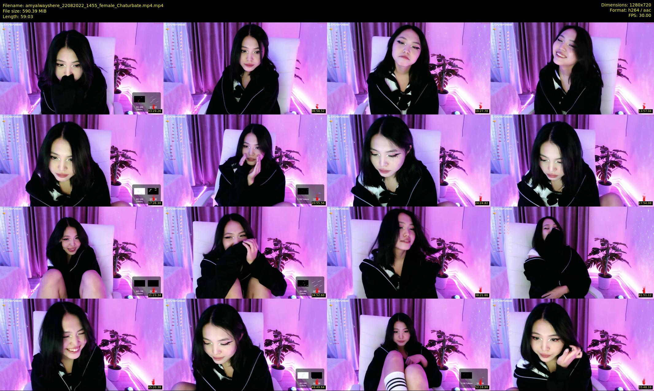 amyalwayshere — 60 minute Chaturbate female cam show recording, 720p, Aug 22, 2022