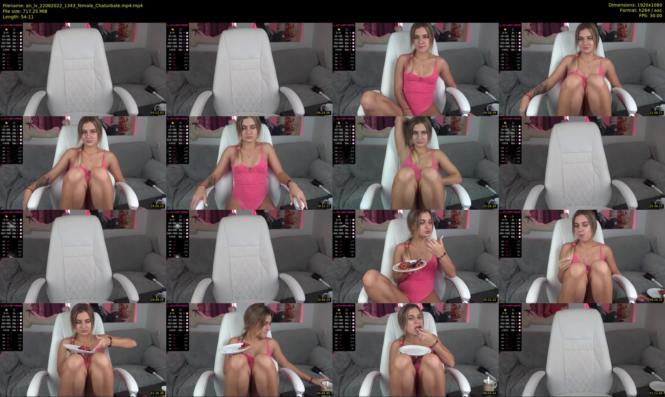 an_iv — 55 minute Chaturbate female cam show recording, 1080p, Aug 22, 2022