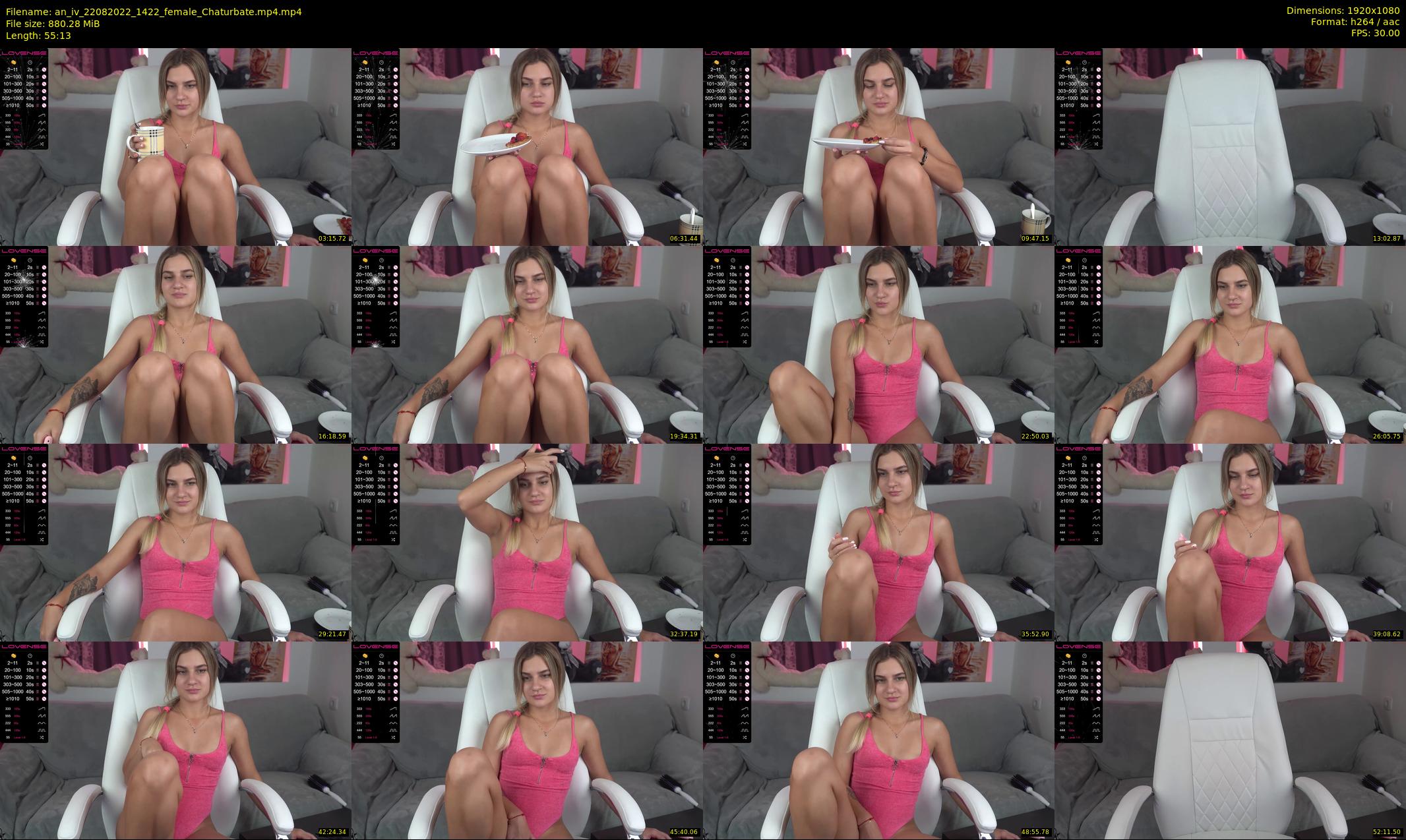 an_iv — 56 minute Chaturbate female cam show recording, 1080p, Aug 22, 2022