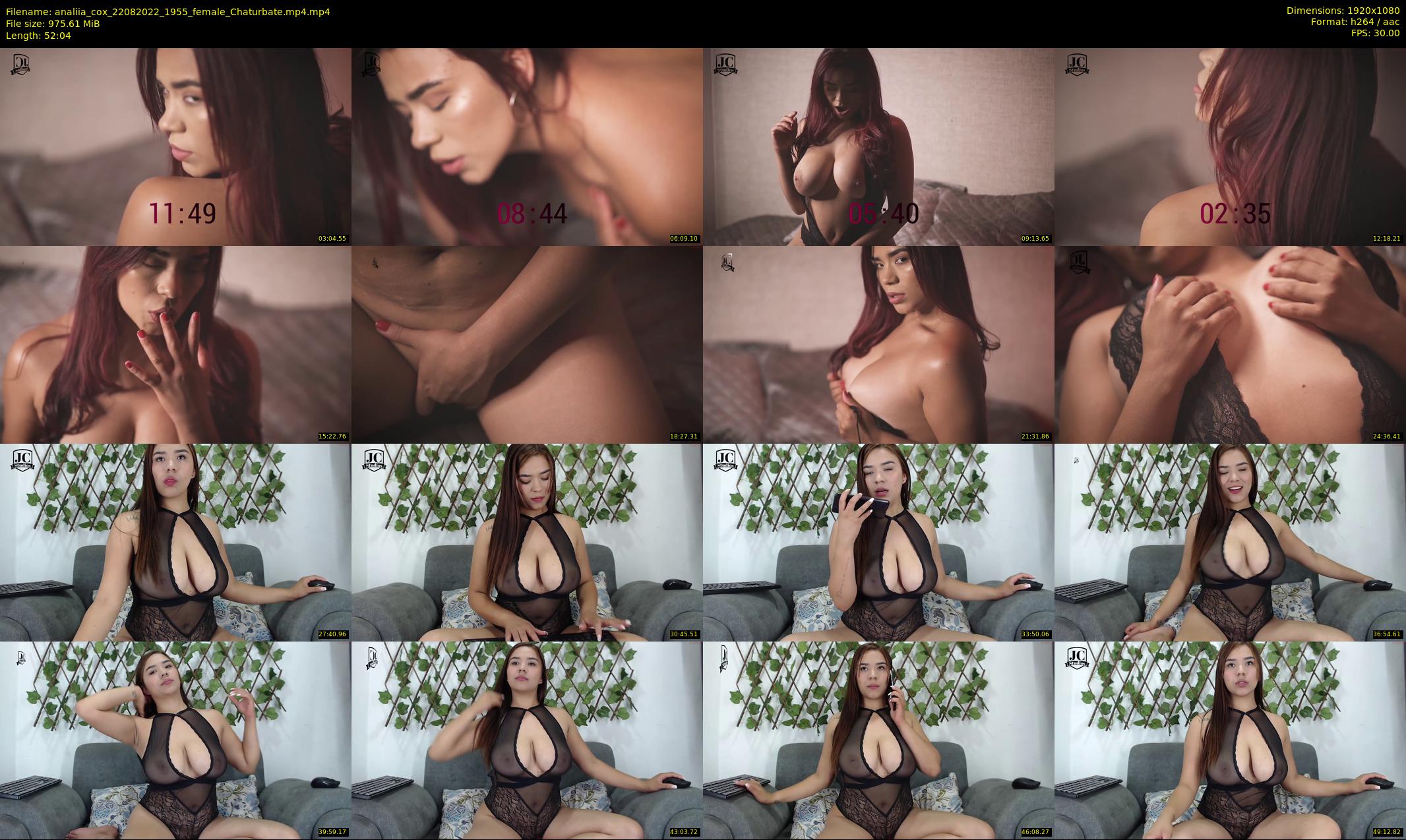 analiia_cox — 53 minute Chaturbate female cam show recording, 1080p, Aug 22, 2022