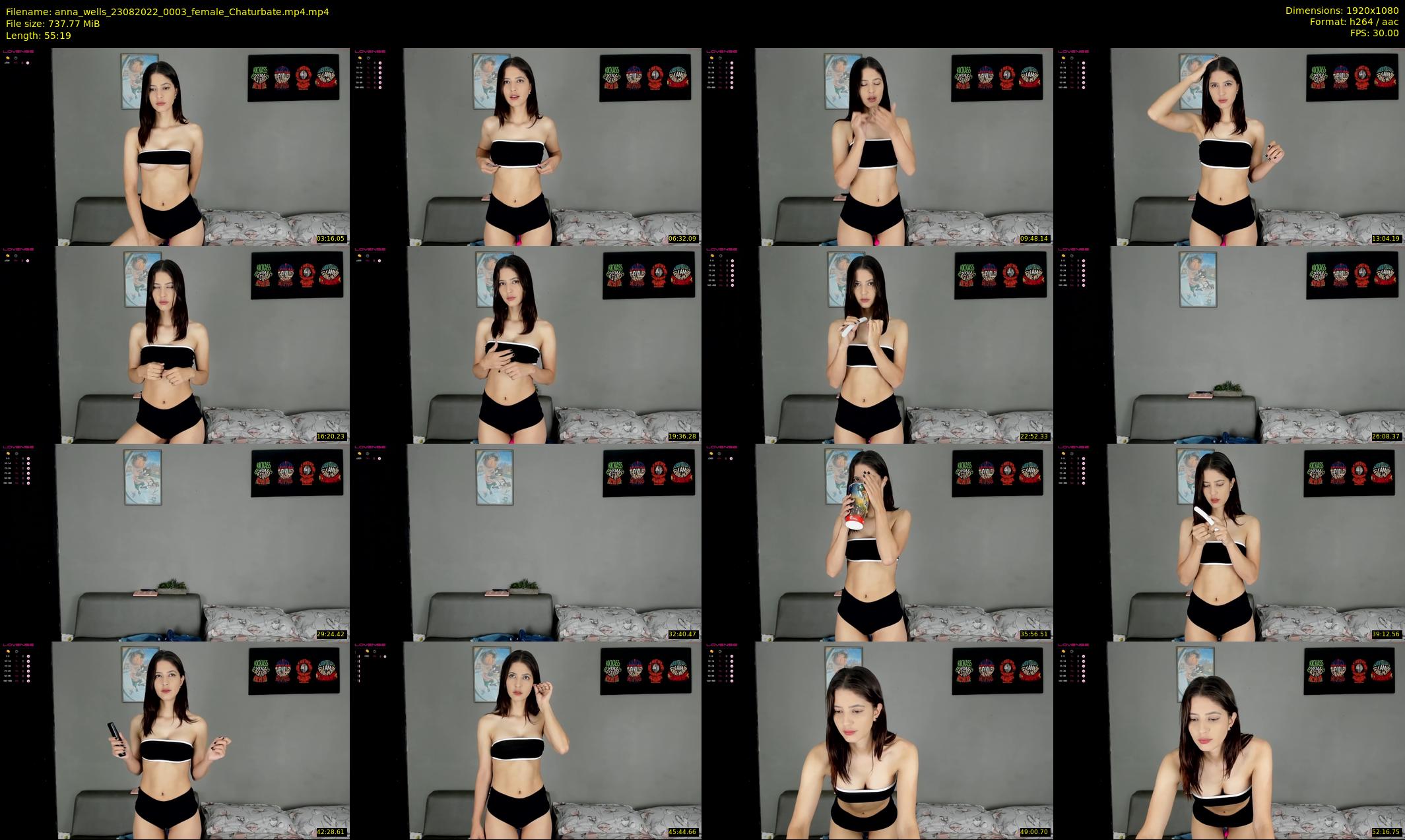 anna_wells — 56 minute Chaturbate female cam show recording, 1080p, Aug 23, 2022