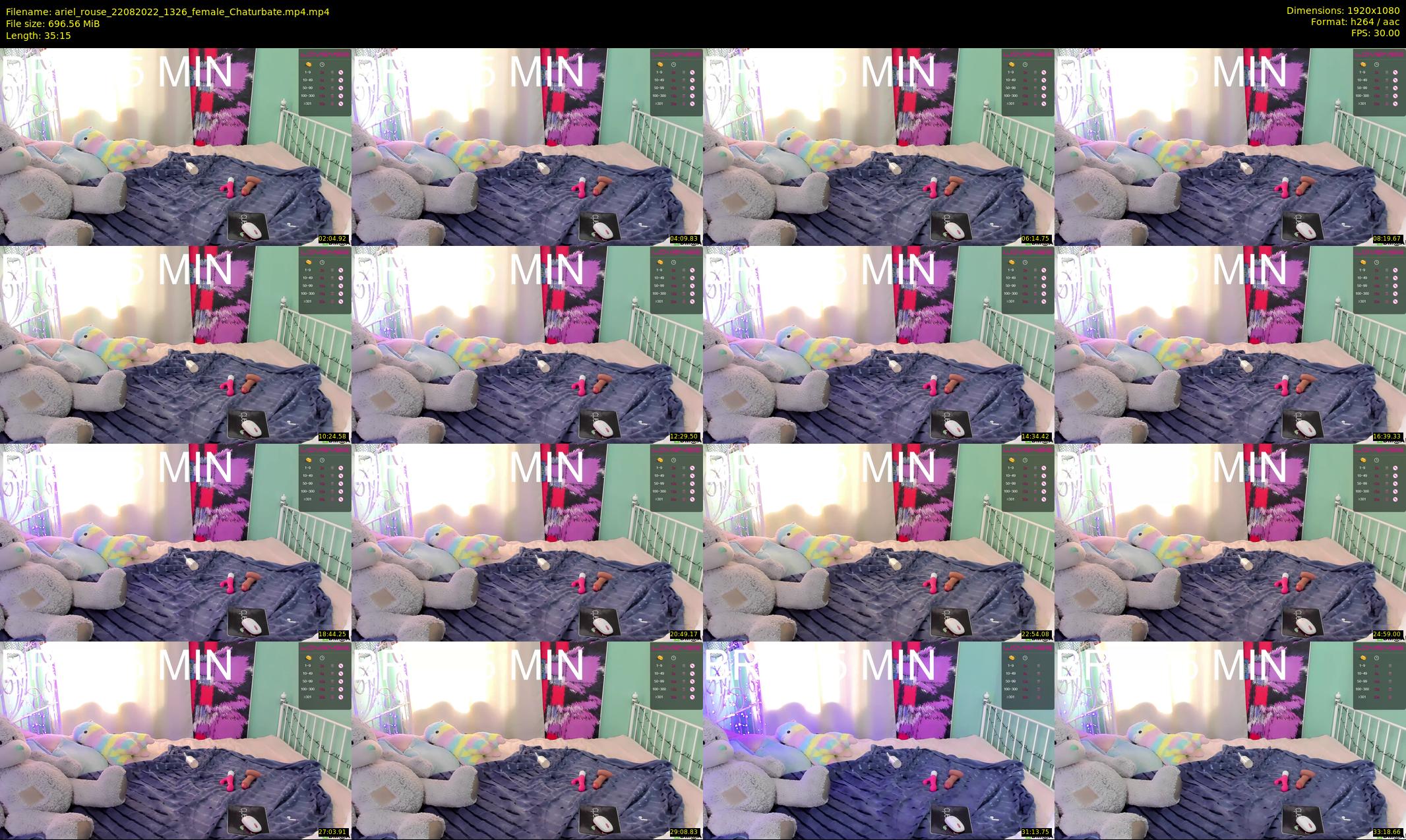 ariel_rouse — 36 minute Chaturbate female cam show recording, 1080p, Aug 22, 2022