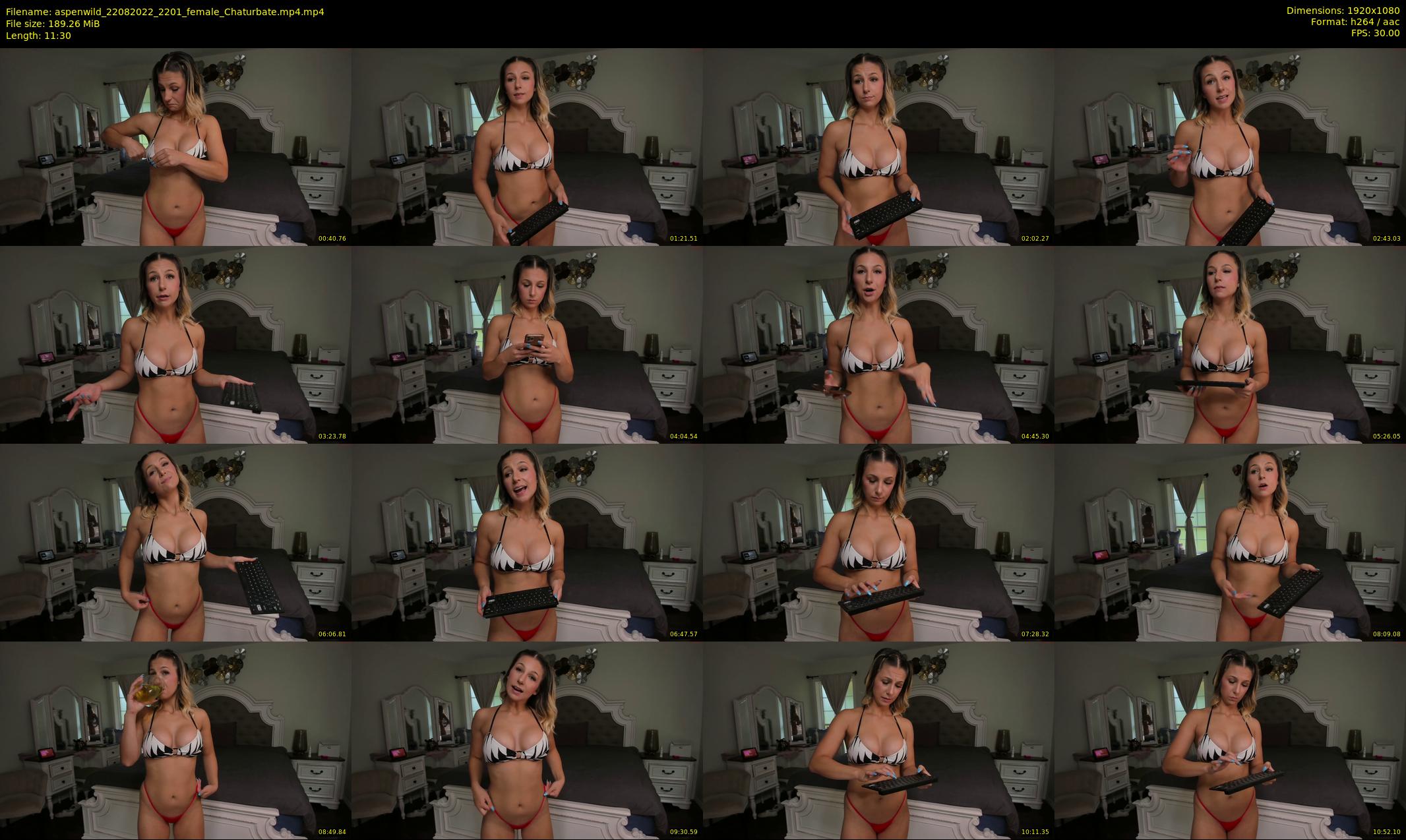 aspenwild — 12 minute Chaturbate female cam show recording, 1080p, Aug 22, 2022