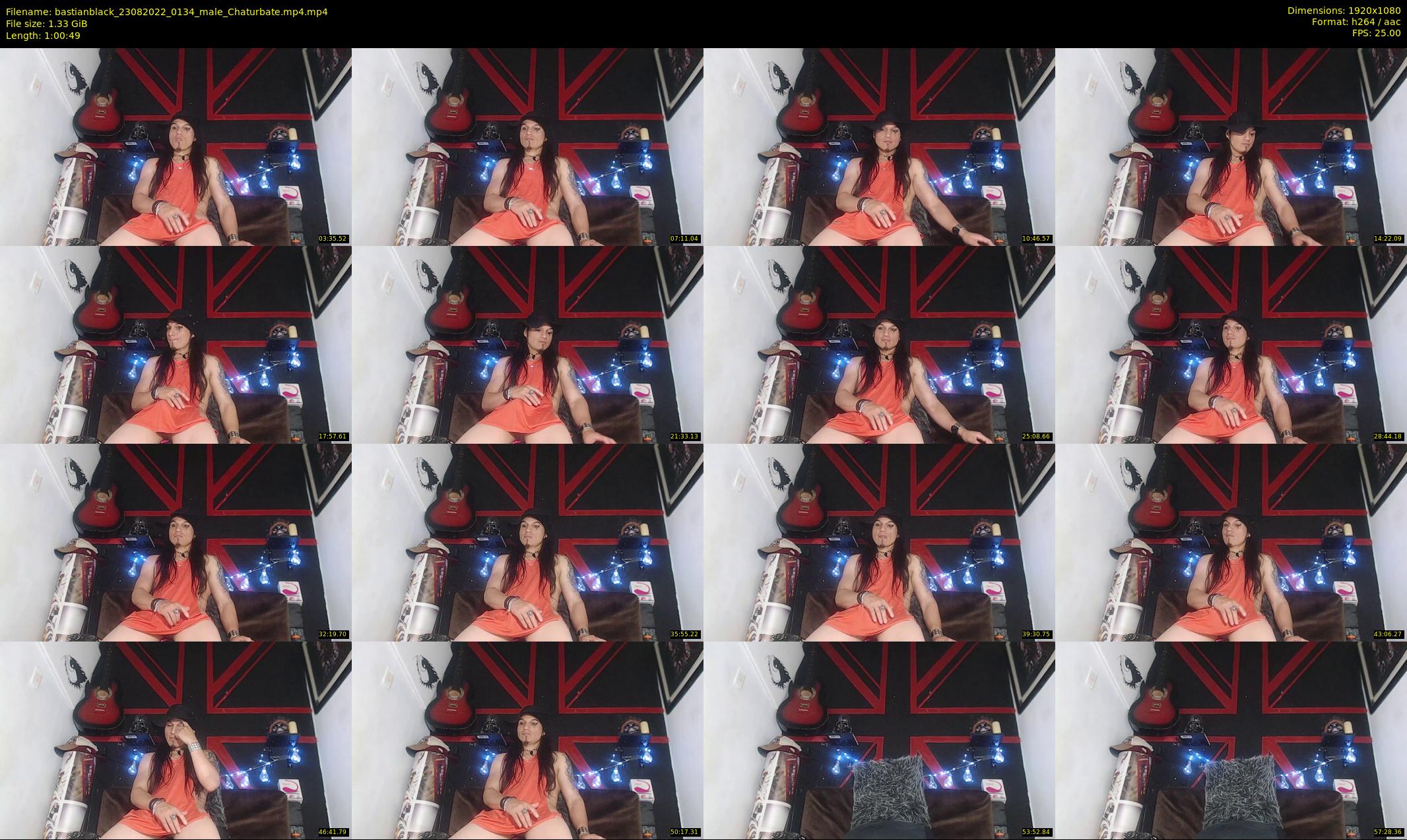 bastianblack — 61 minute Chaturbate male cam show recording, 1080p, Aug 23, 2022